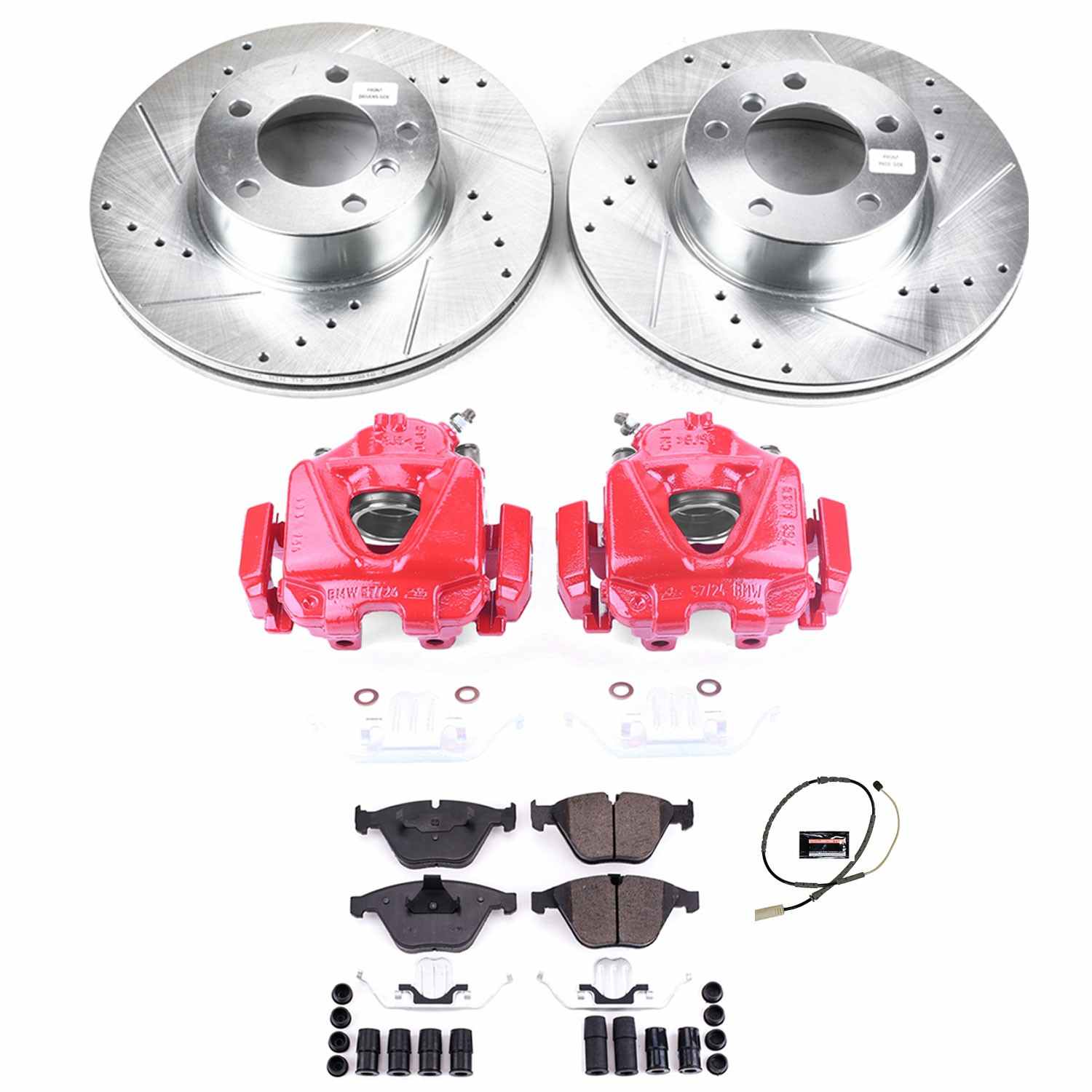 Power Stop 13-15 BMW X1 Front Z23 Evolution Sport Brake Kit w/Calipers