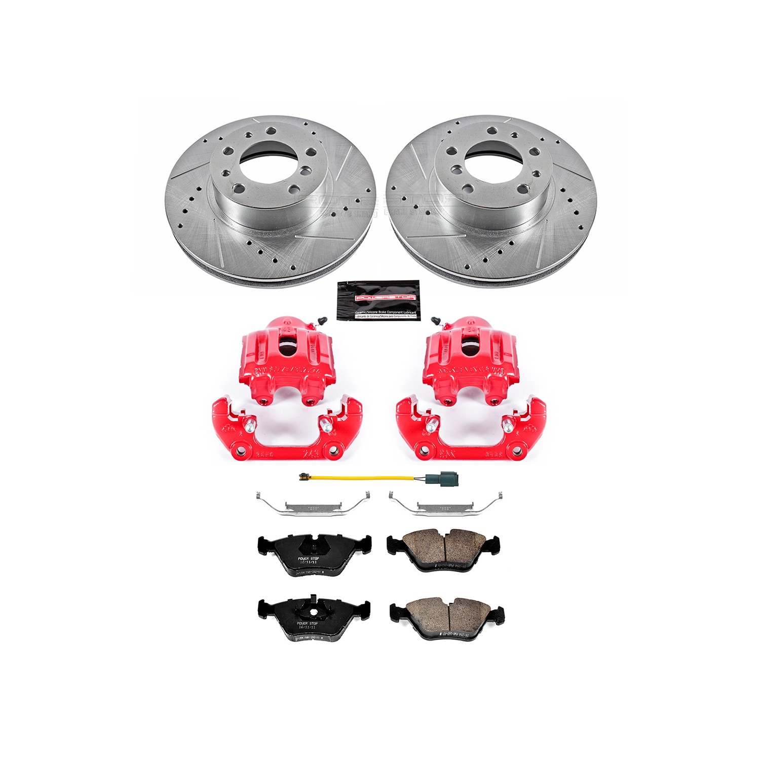 Power Stop 87-89 BMW 735i Front Z23 Evolution Sport Brake Kit w/Calipers