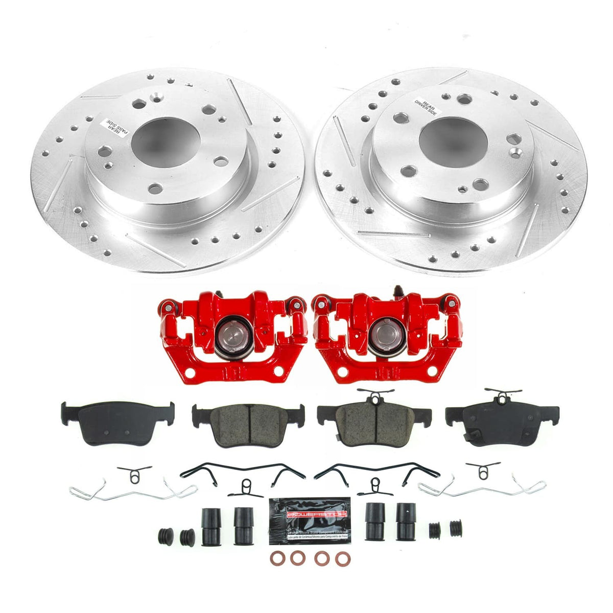 Power Stop 19-22 Honda Insight Rear Z23 Evolution Kit w/Calipers