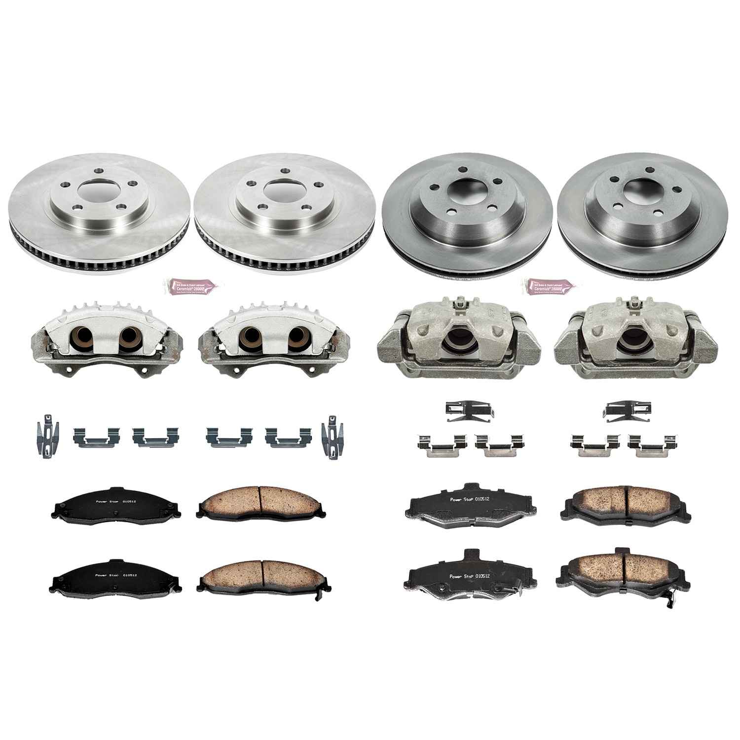 Power Stop 98-02 Chevrolet Camaro Front & Rear Autospecialty Brake Kit w/Calipers