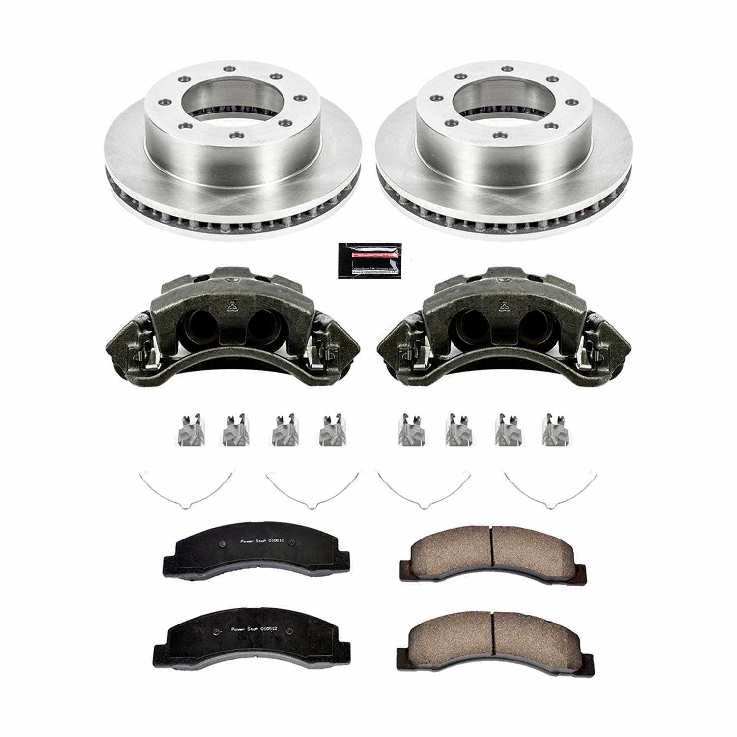 Power Stop 1999 Ford F-350 Super Duty Front Autospecialty Kit w/Cals