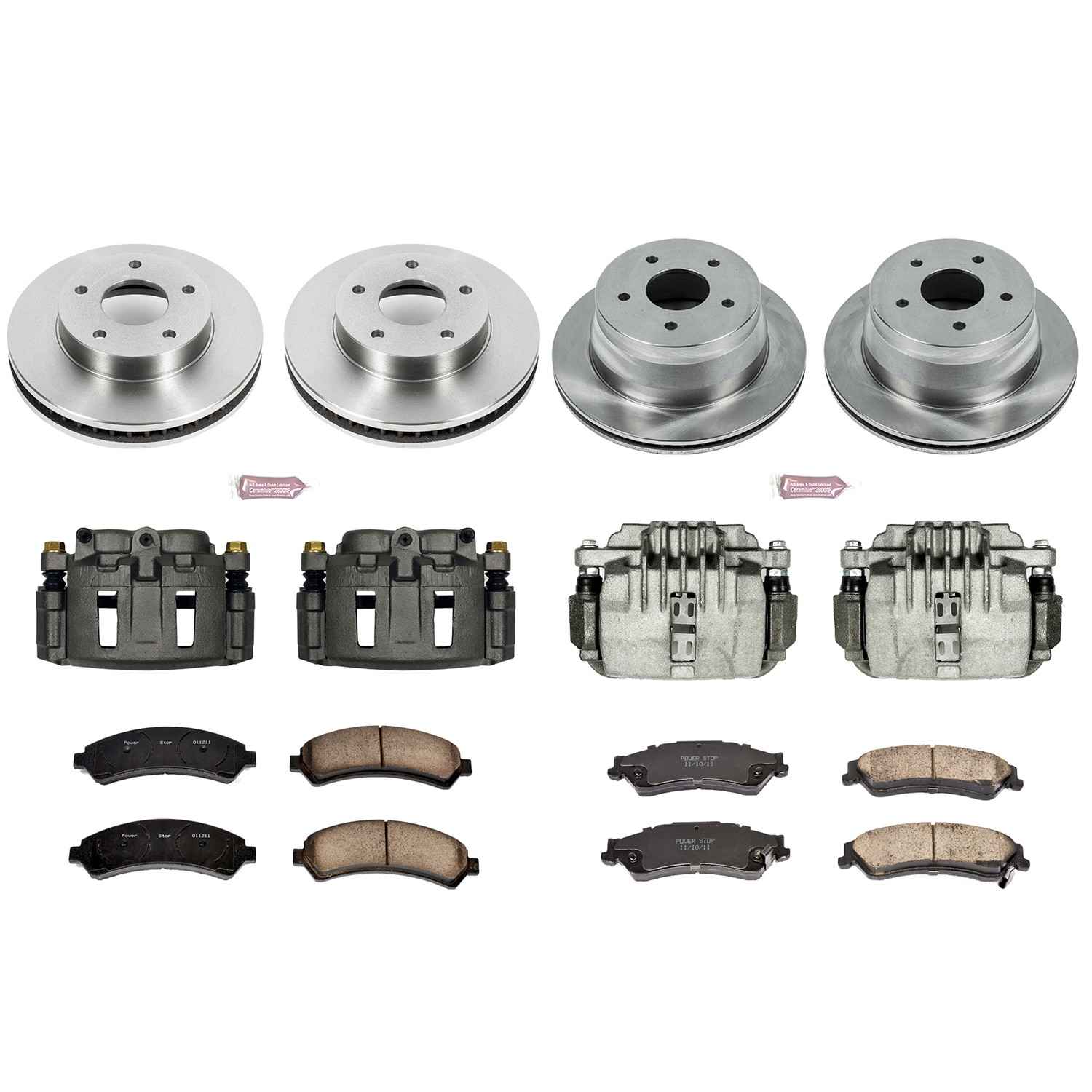 Power Stop 97-05 Chevrolet Blazer Front & Rear Autospecialty Brake Kit w/Calipers