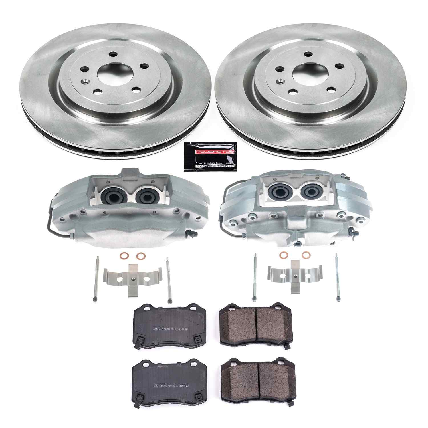 Power Stop 09-15 Cadillac CTS Rear Autospecialty Kit w/Cals