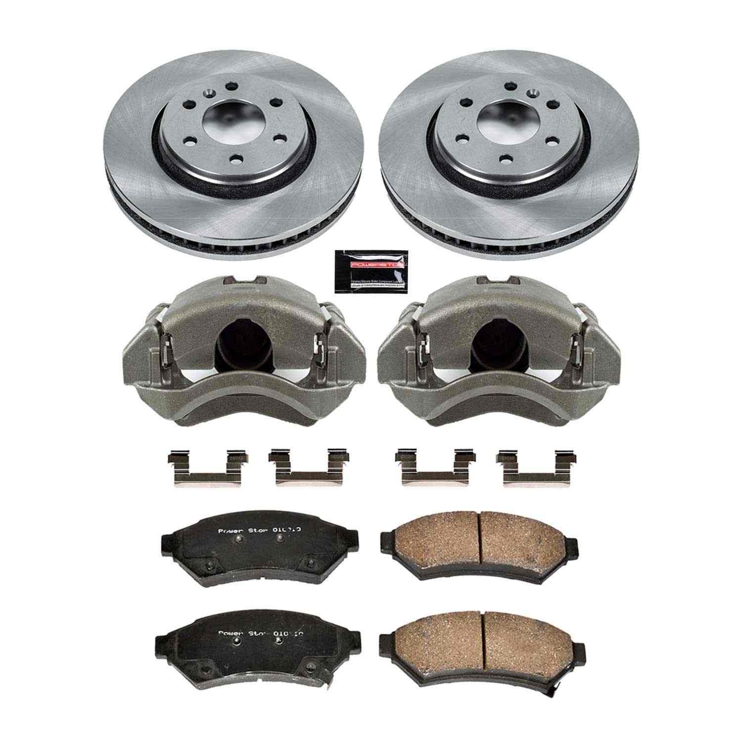 Power Stop 06-07 Saturn Relay Front Autospecialty Kit w/Cals