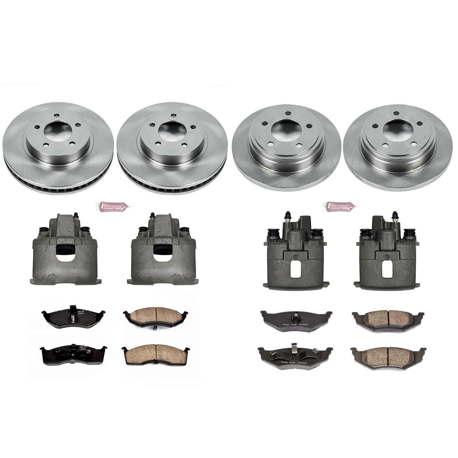 Power Stop 98-04 Chrysler Concorde Front & Rear Autospecialty Brake Kit w/Calipers