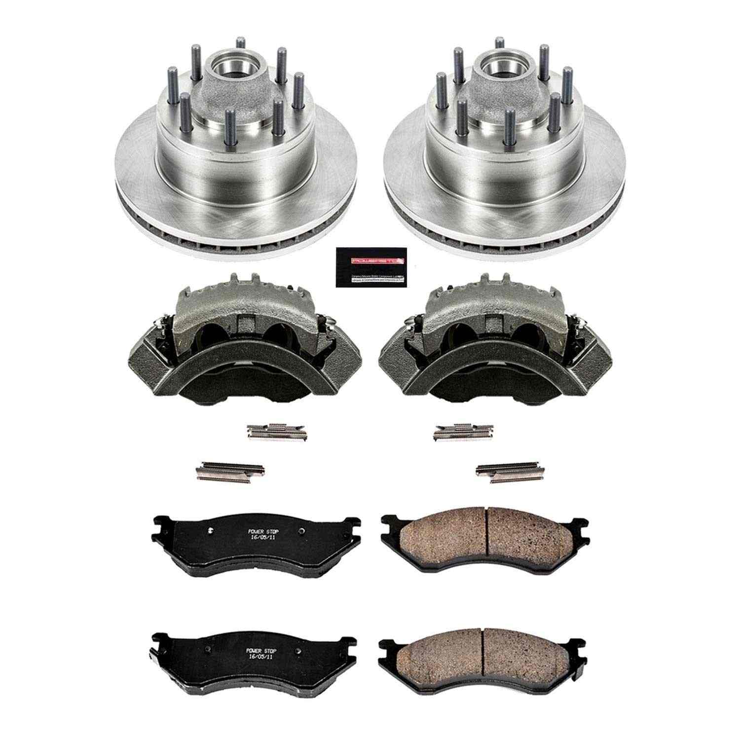 Power Stop 2004 Ford F-150 Heritage Front Autospecialty Kit w/Cals