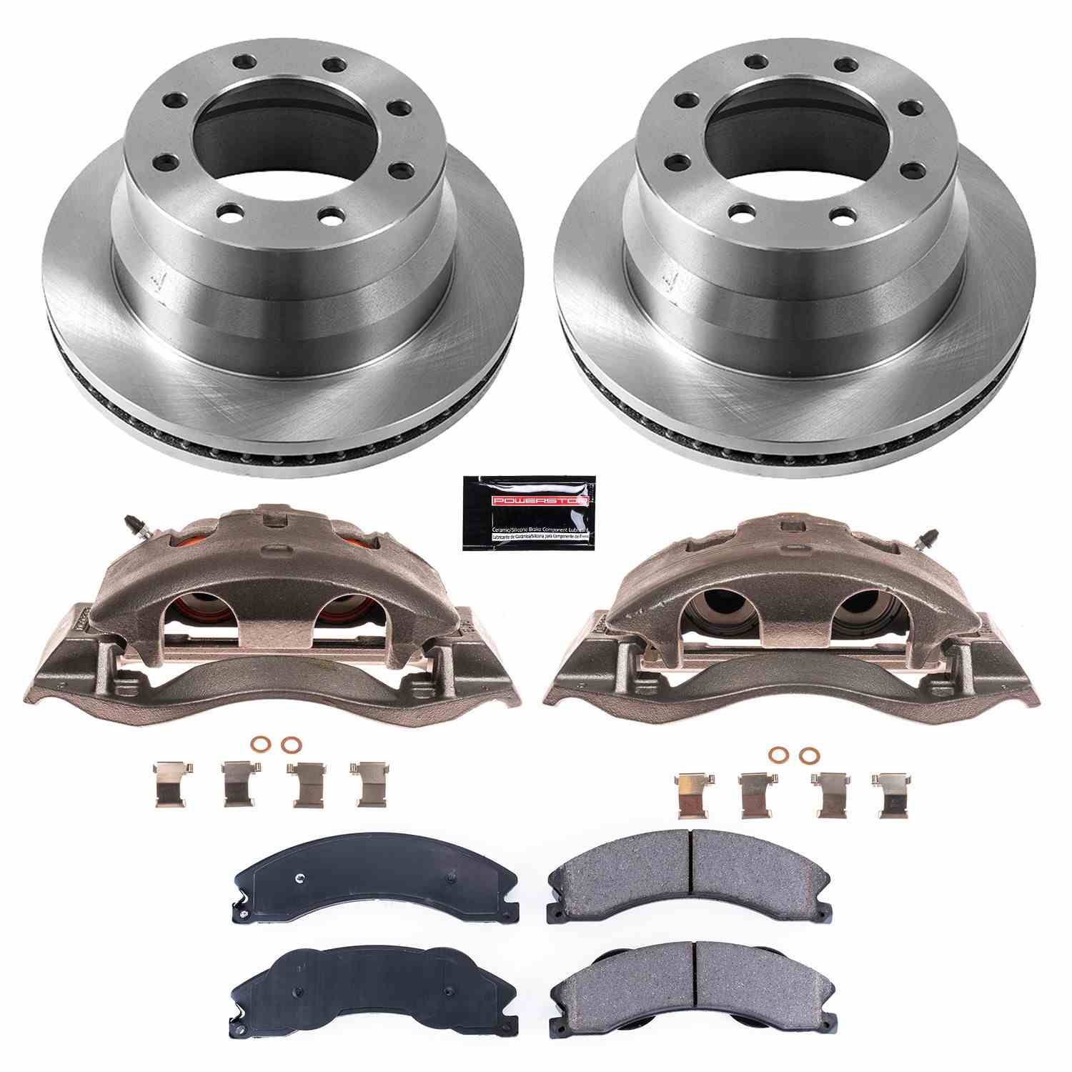 Power Stop 09-19 GMC Savana 4500 Rear Autospecialty Kit w/Cals