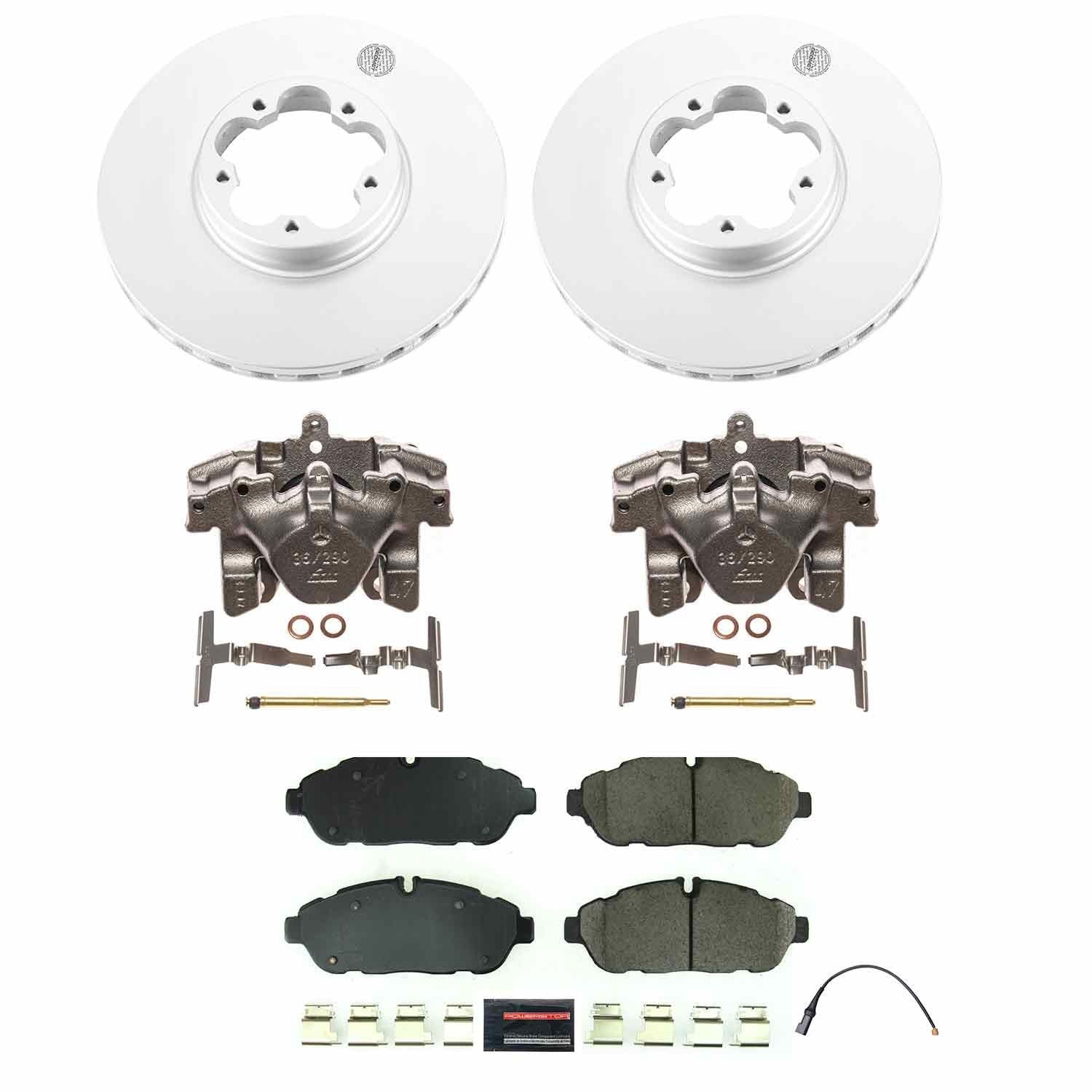 Power Stop 00-03 Mercedes-Benz CLK430 Front & Rear Autospecialty Brake Kit w/Calipers