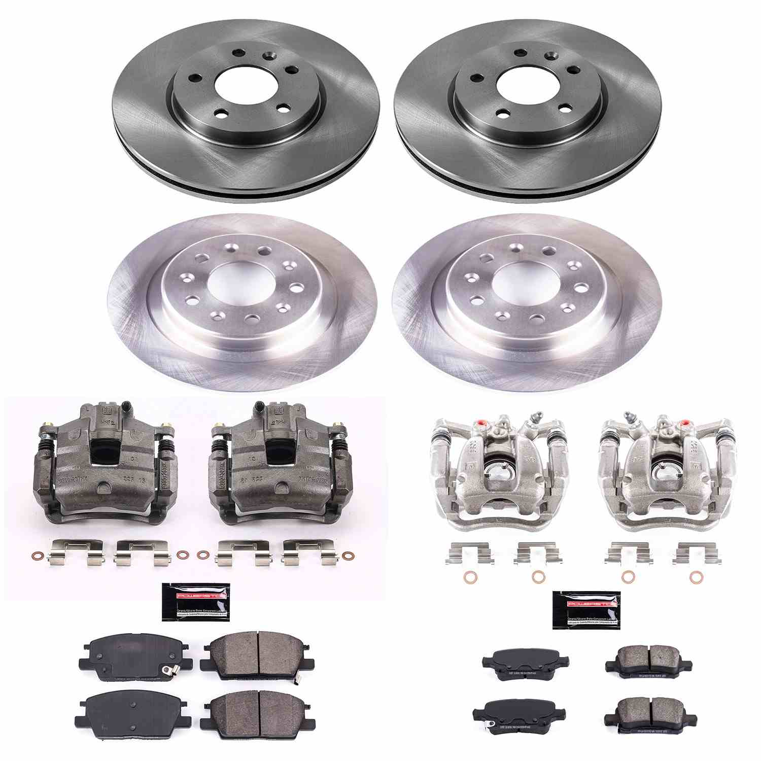 Power Stop 18-19 Buick LaCrosse Front & Rear Autospecialty Brake Kit w/Calipers