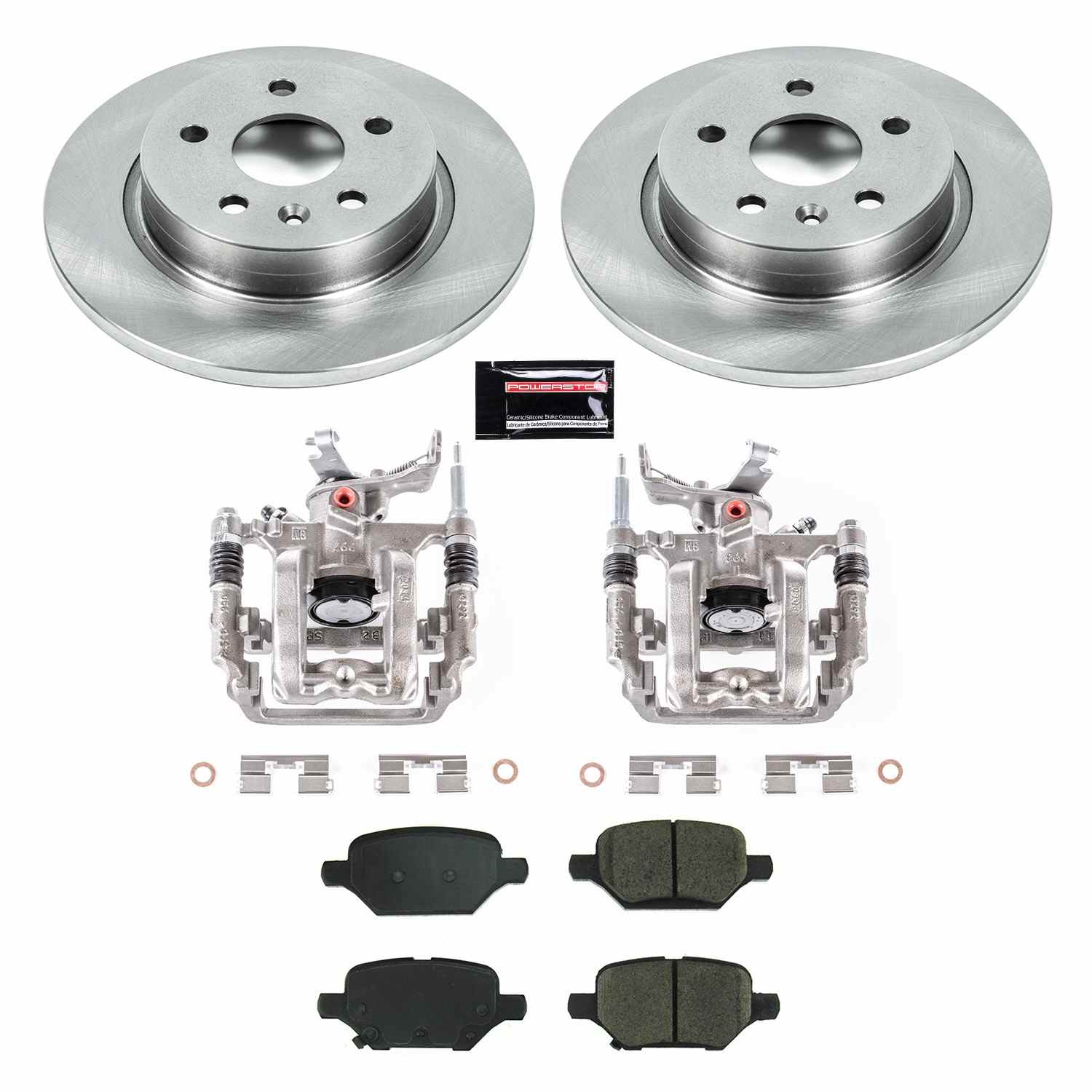 Power Stop 18-19 Chevrolet Trax Rear Autospecialty Kit w/Calipers