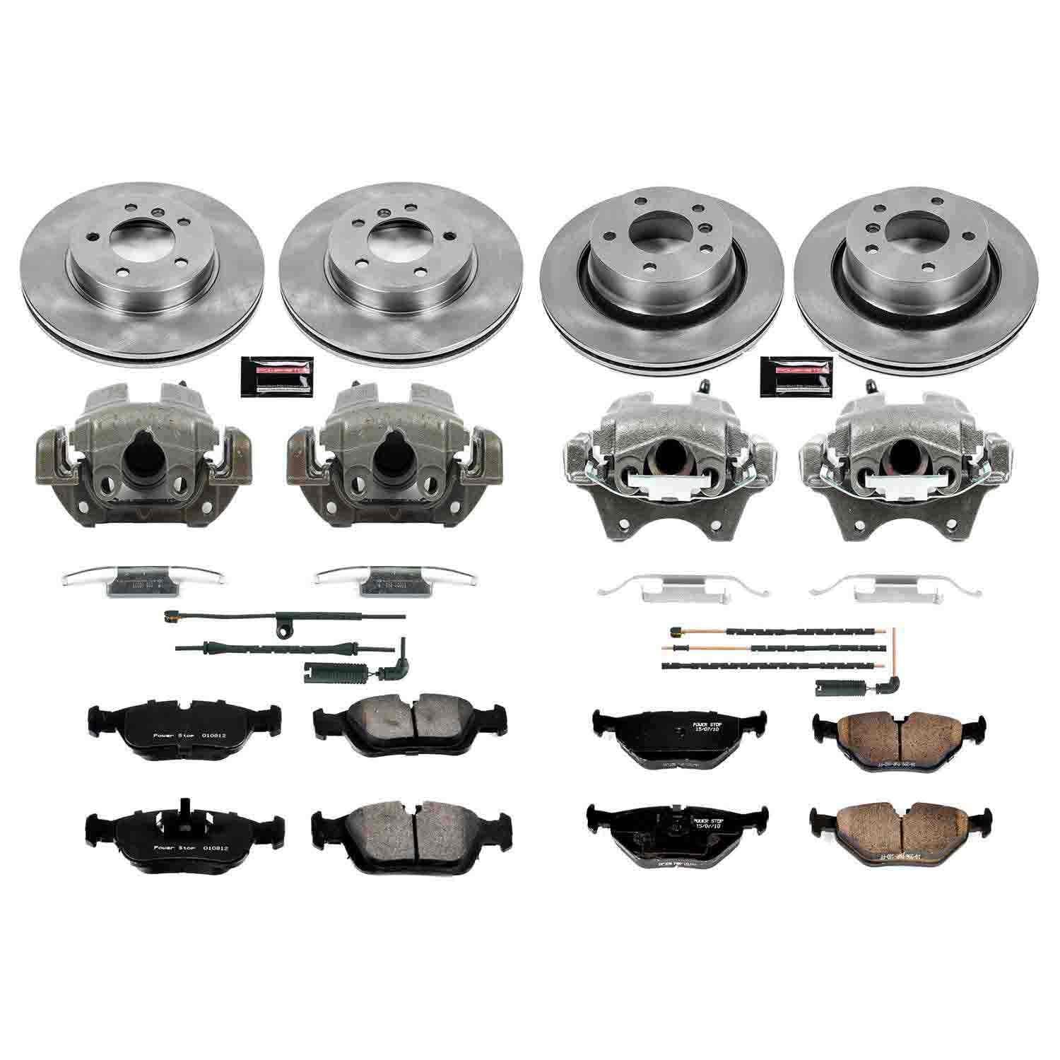 Power Stop 03-08 BMW Z4 Front & Rear Autospecialty Brake Kit w/Calipers