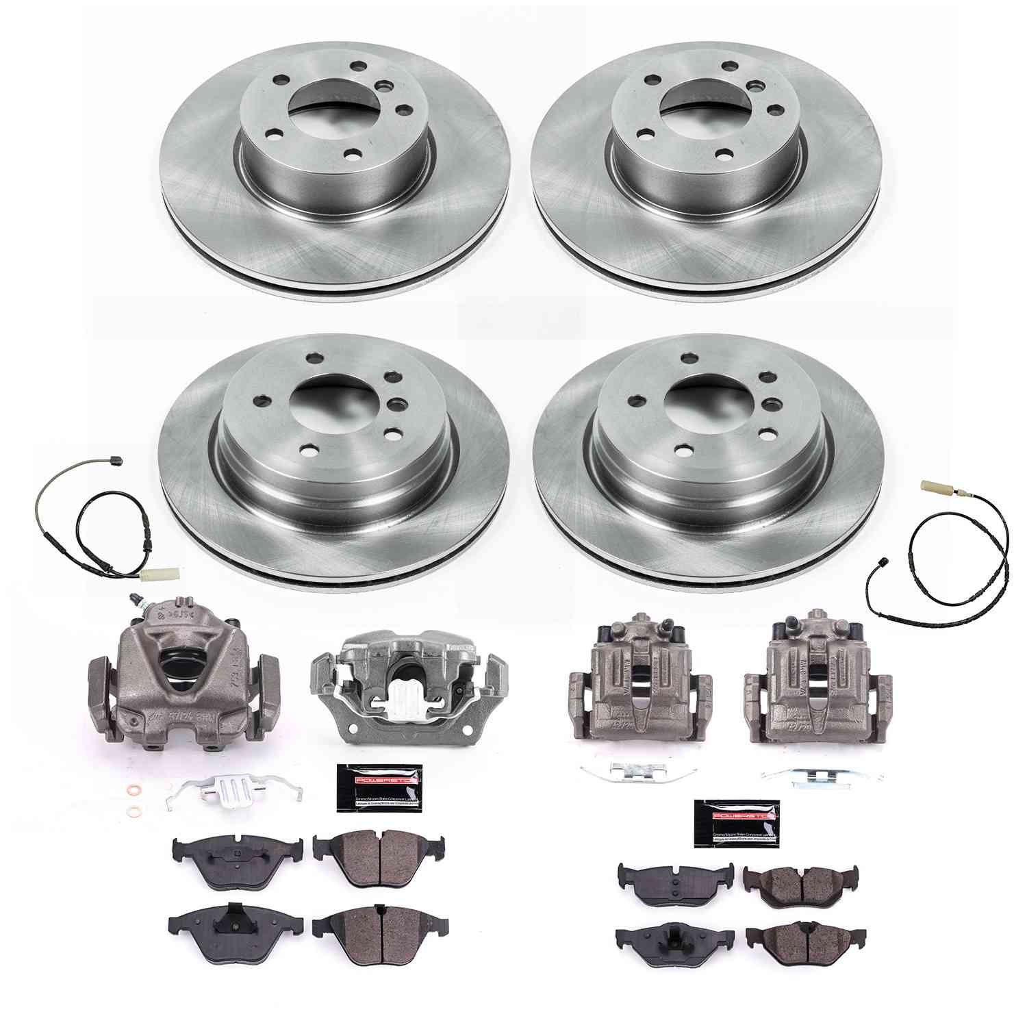 Power Stop 11-13 BMW 328i Front & Rear Autospecialty Kit