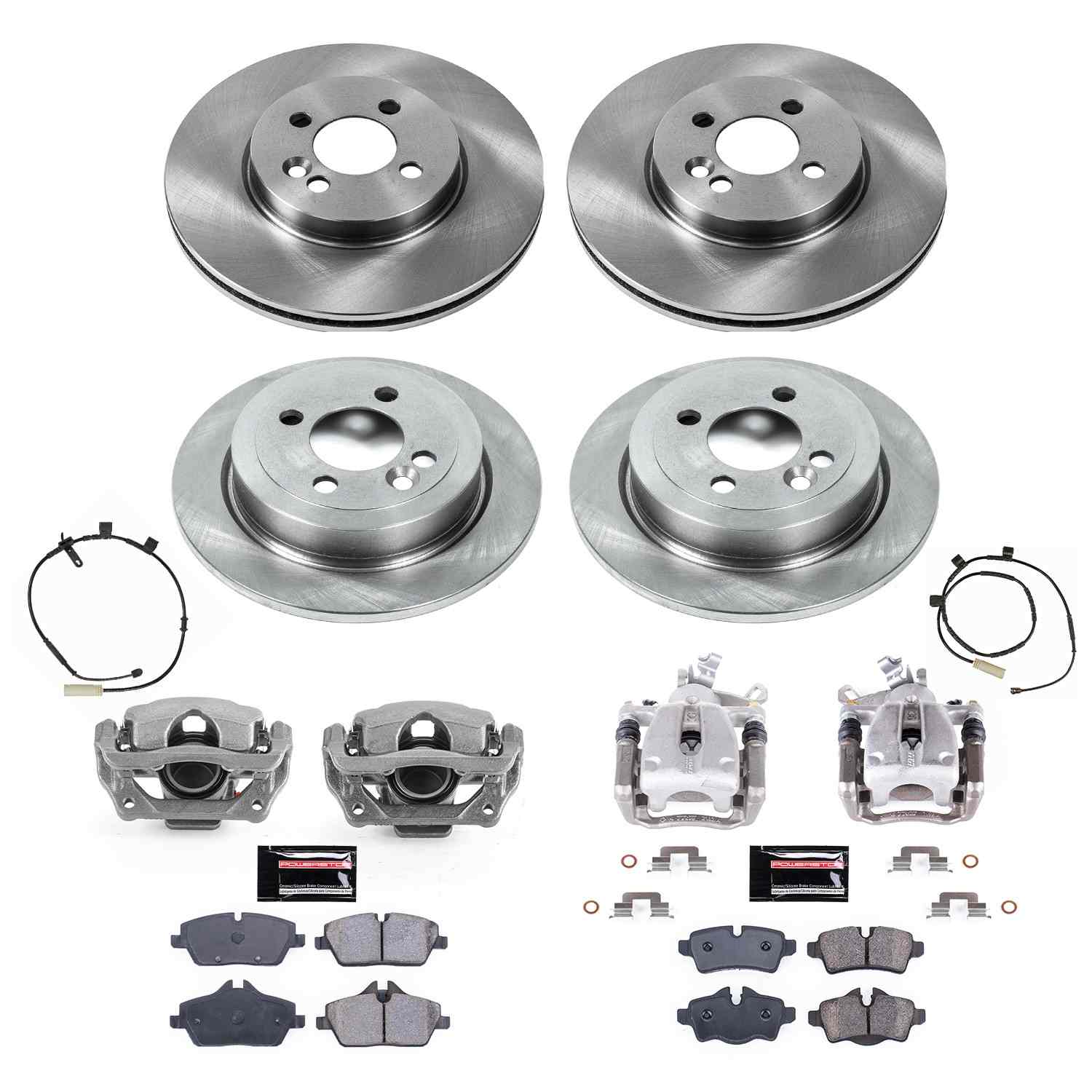 Power Stop 2011 Mini Cooper Front & Rear Autospecialty Kit