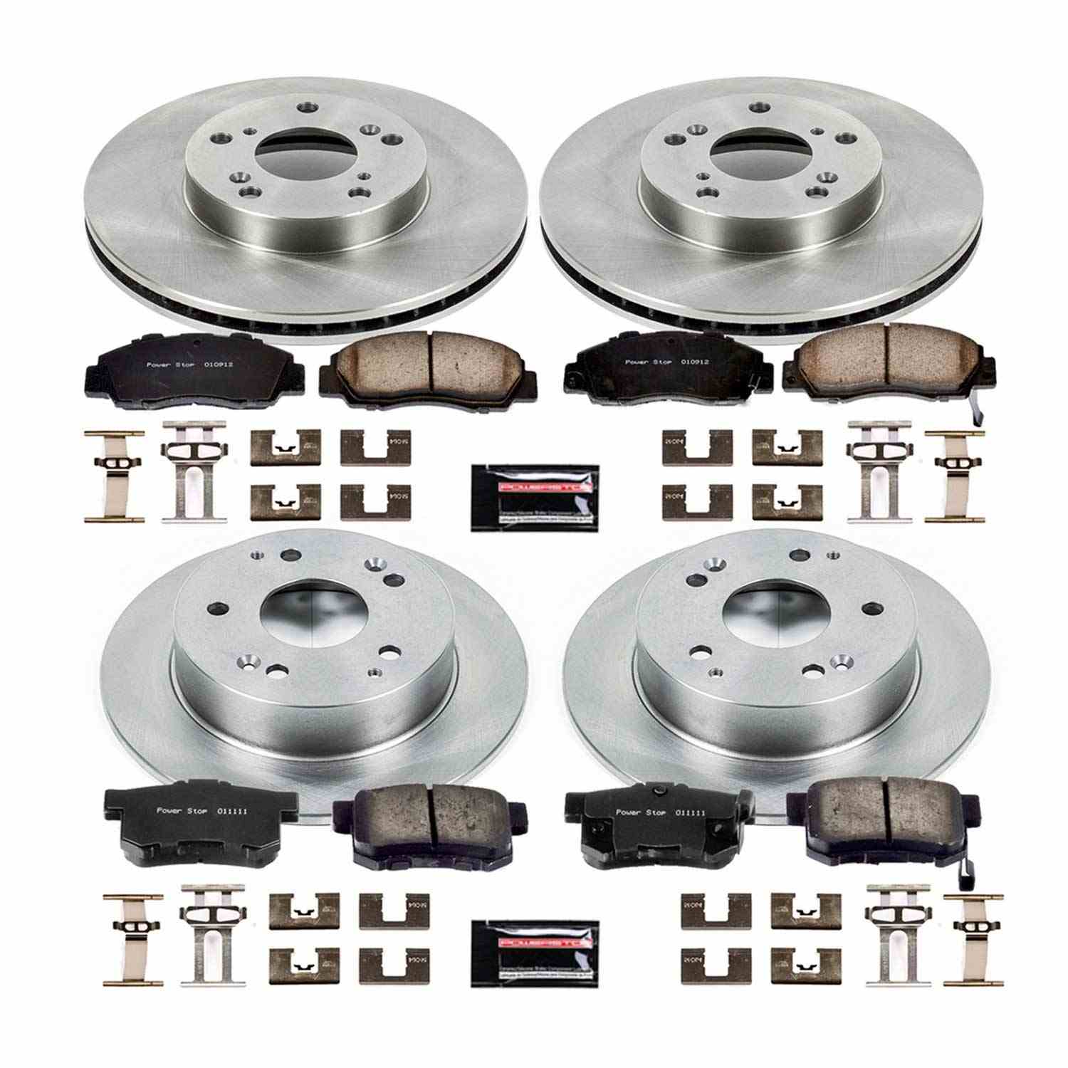 Power Stop 98-02 Honda Accord Front & Rear Autospecialty Brake Kit