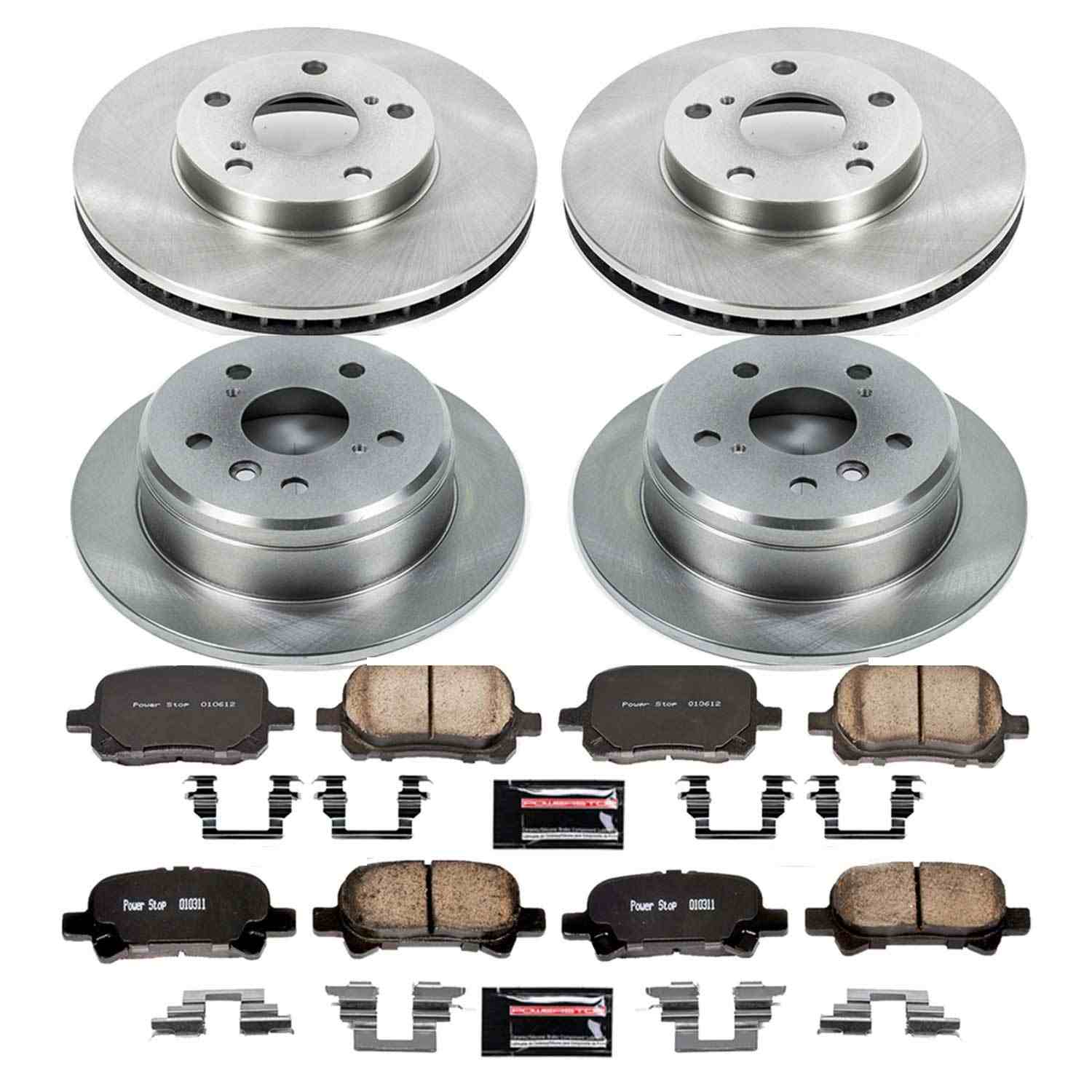 Power Stop 00-01 Toyota Camry Front & Rear Autospecialty Brake Kit