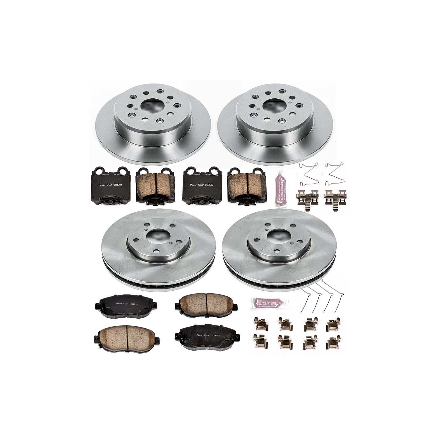 Power Stop 98-05 Lexus GS300 Front & Rear Autospecialty Brake Kit