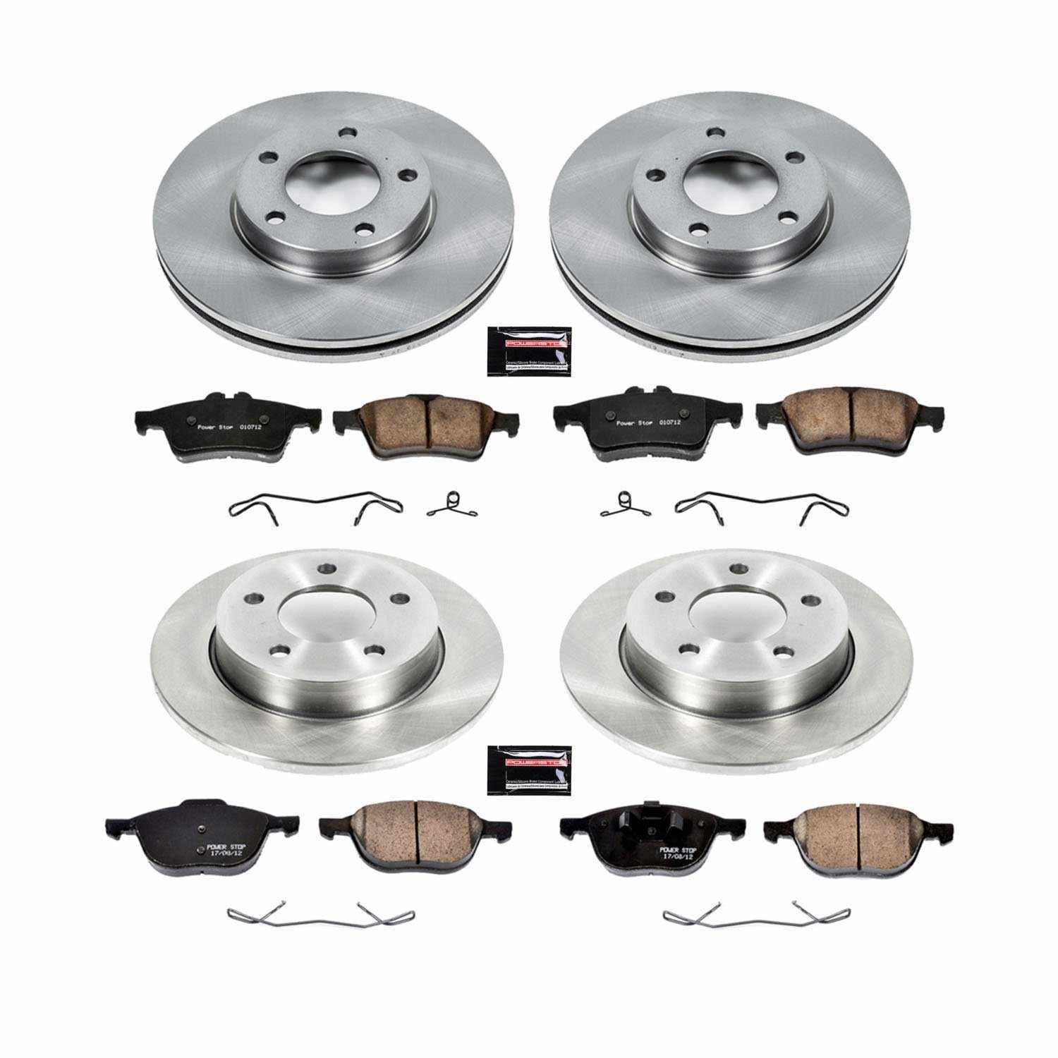 Power Stop 06-13 Mazda 3 Front & Rear Autospecialty Brake Kit