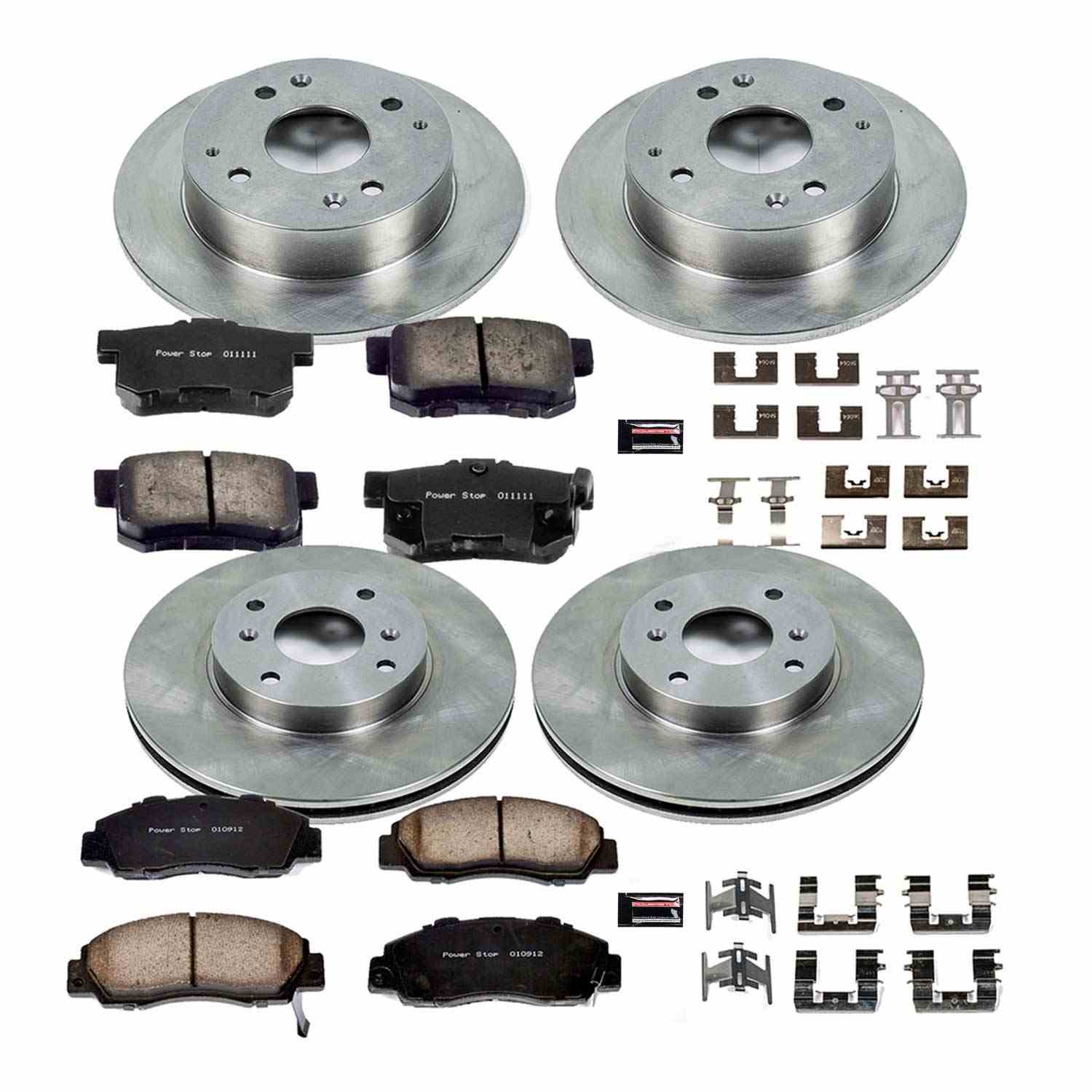 Power Stop 98-99 Acura CL Front & Rear Autospecialty Brake Kit