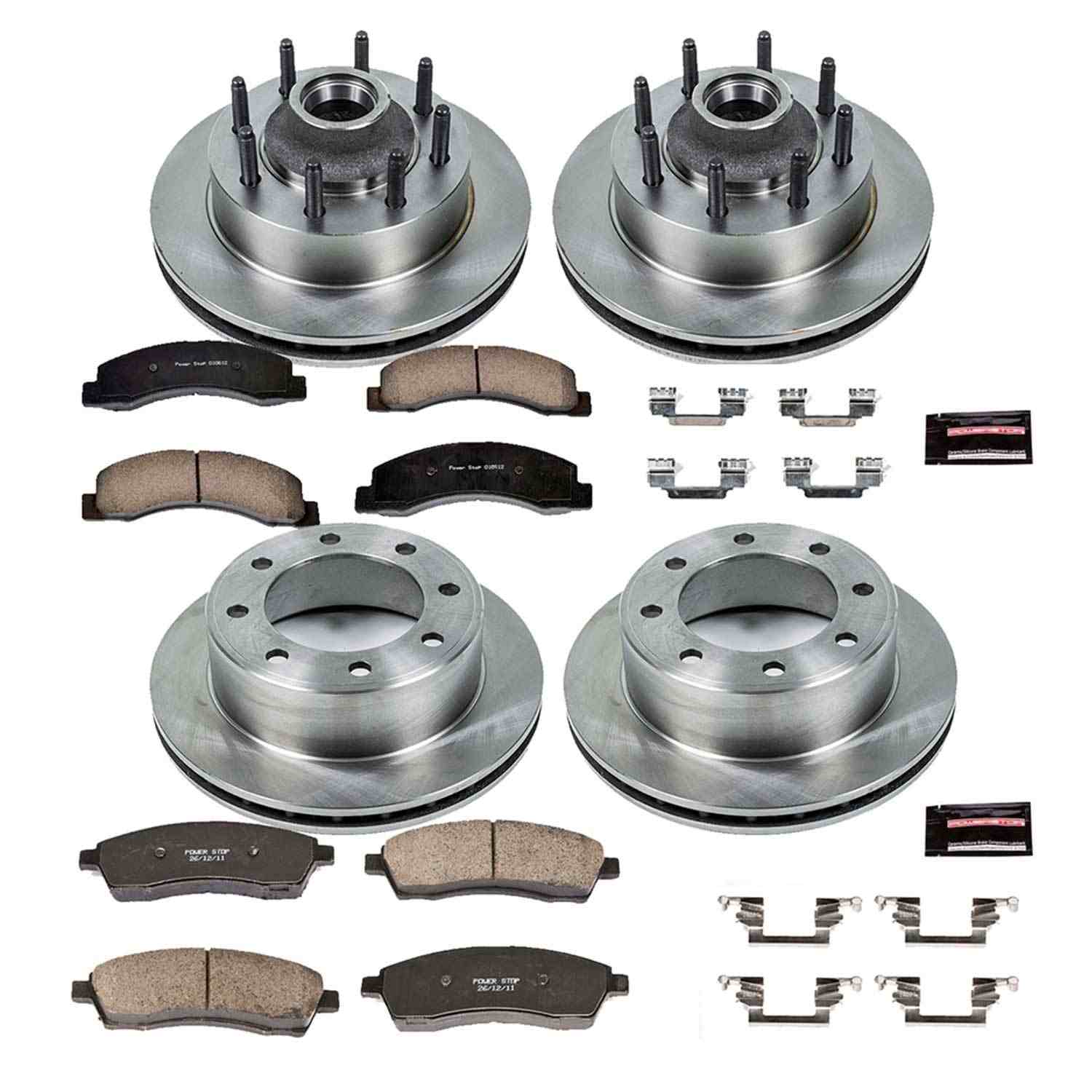 Power Stop 03-05 Ford Excursion Front & Rear Autospecialty Brake Kit
