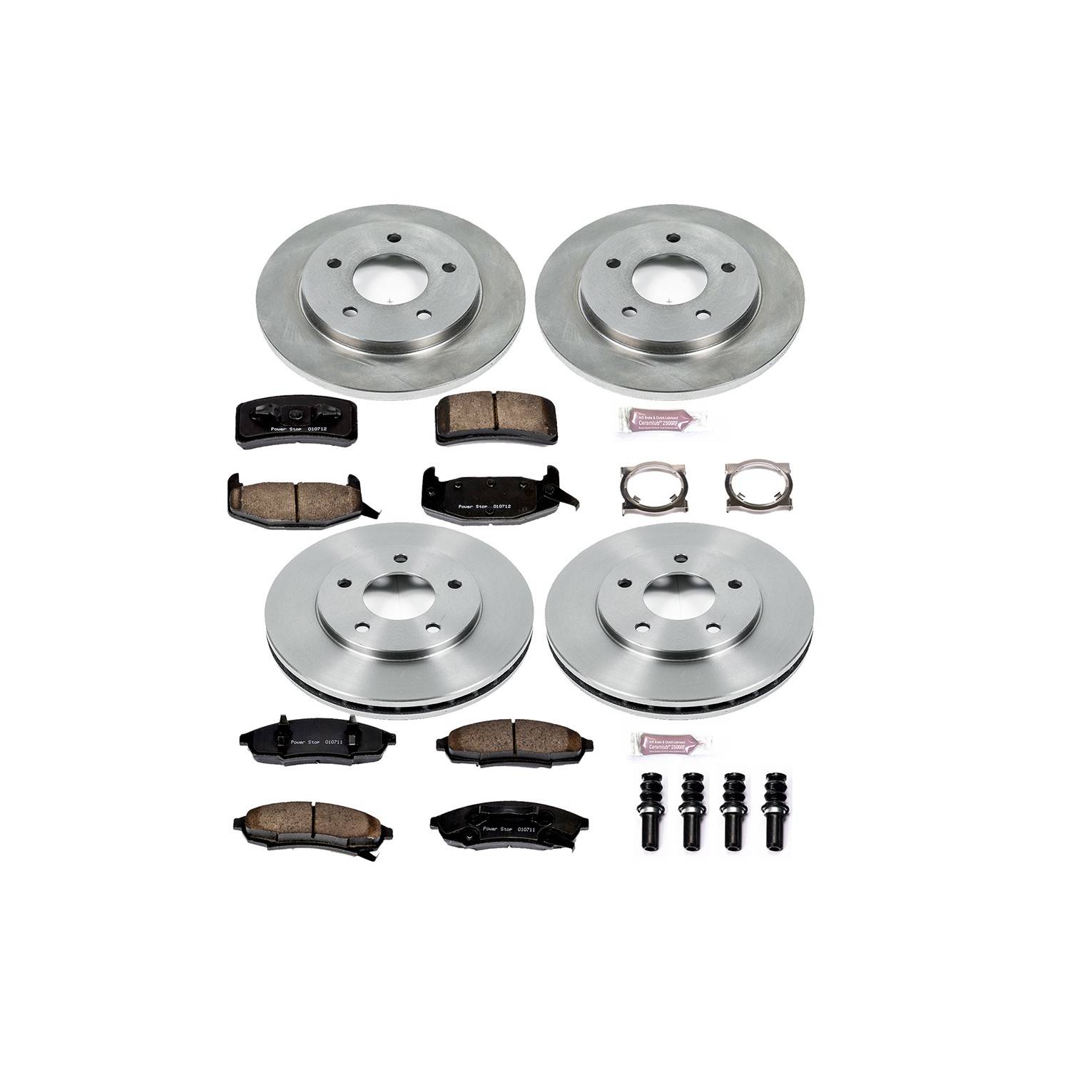 Power Stop 88-93 Buick Regal Front & Rear Autospecialty Brake Kit