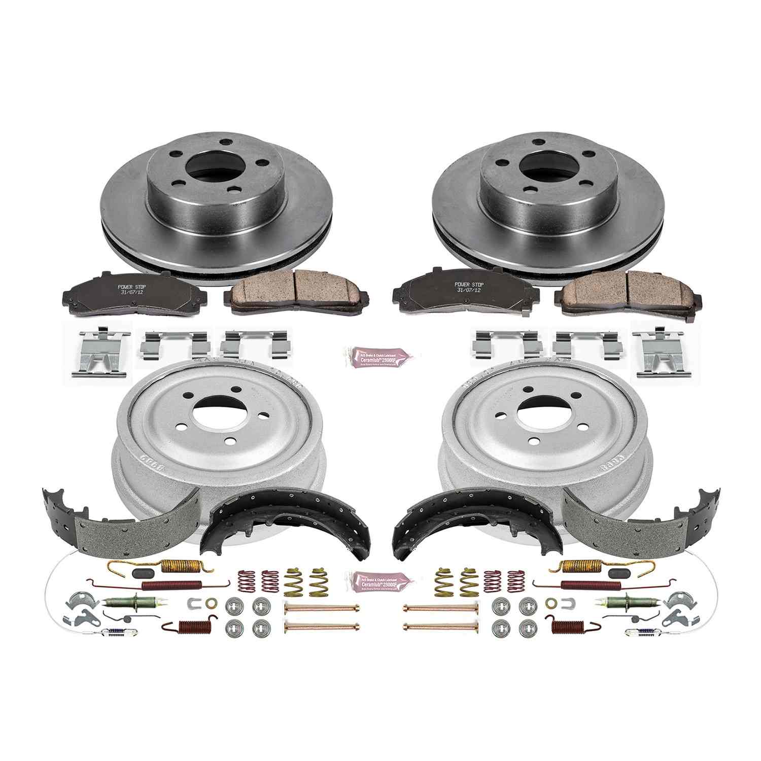 Power Stop 98-02 Ford Ranger 4WD Front & Rear Autospecialty Brake Kit