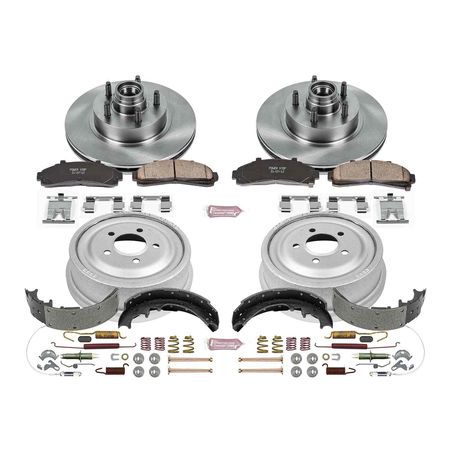 Power Stop 98-02 Ford Ranger EV Front & Rear Autospecialty Brake Kit
