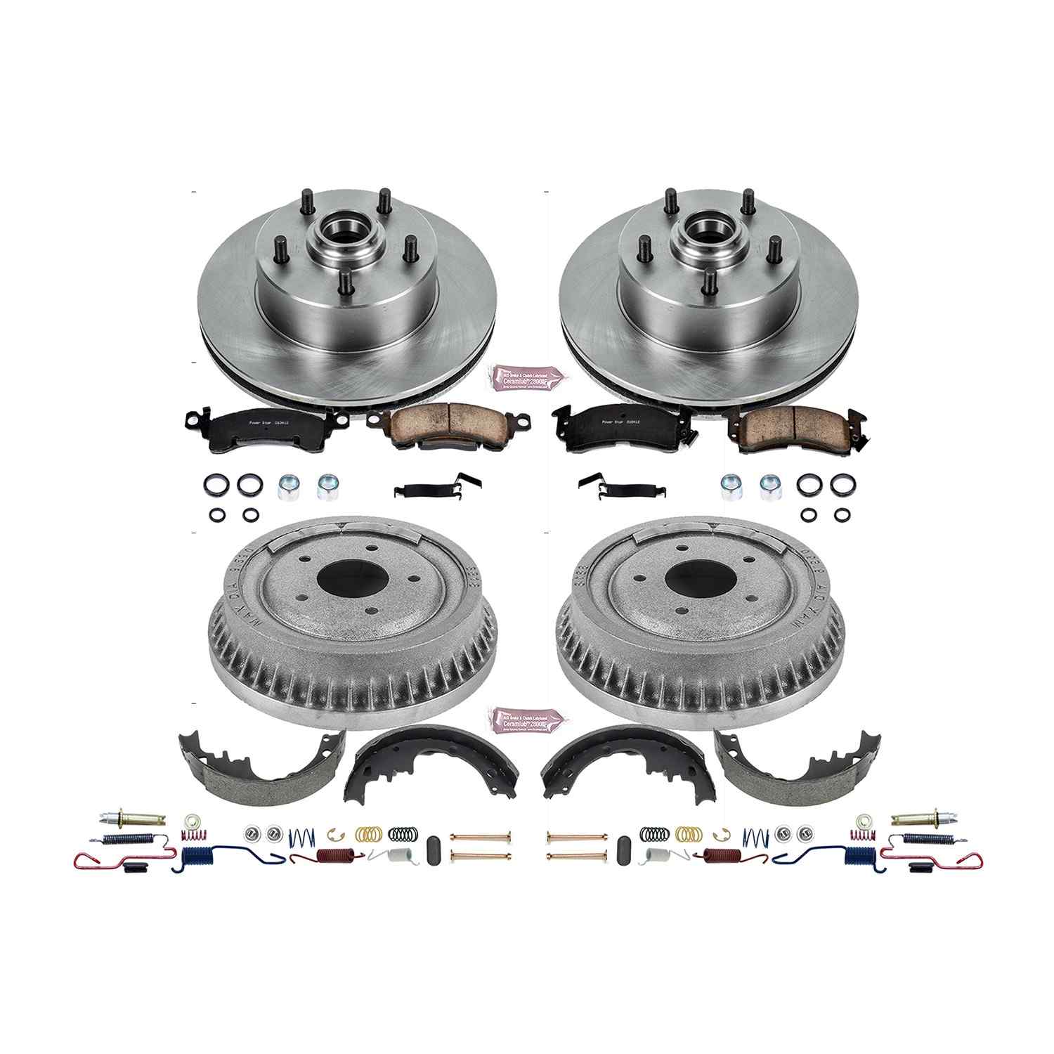 Power Stop 70-72 Buick GS Front & Rear Autospecialty Brake Kit