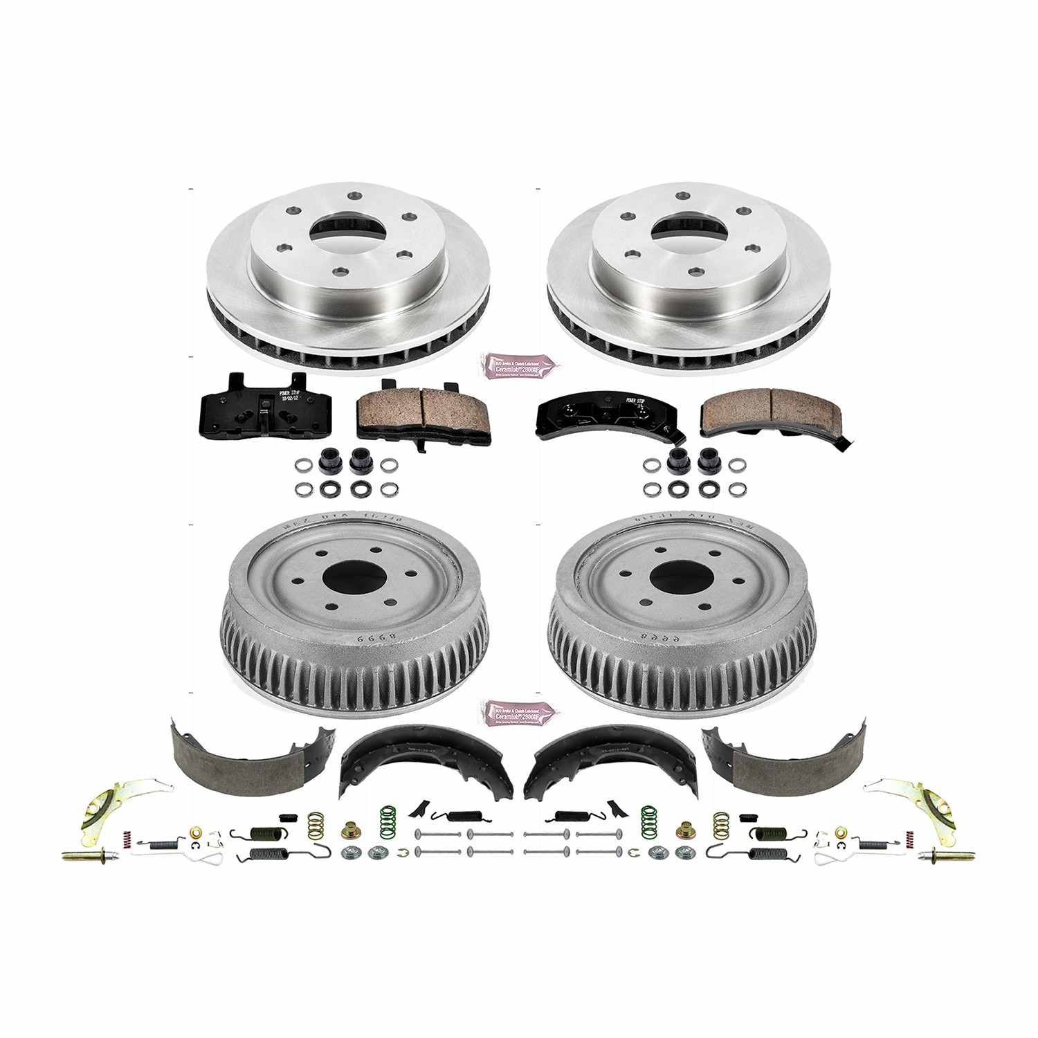 Power Stop 99-00 Cadillac Escalade Front & Rear Autospecialty Brake Kit