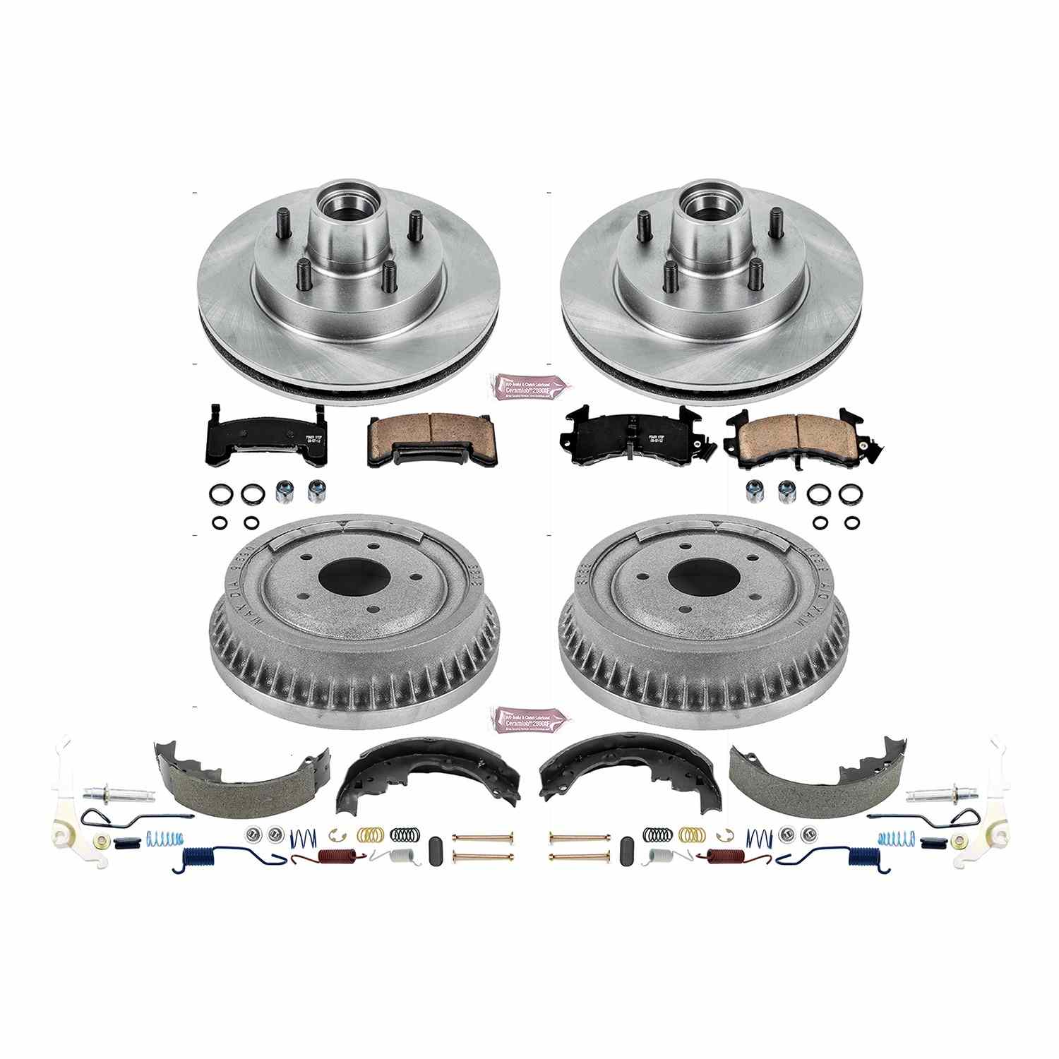 Power Stop 85-87 Buick Regal Front & Rear Autospecialty Brake Kit