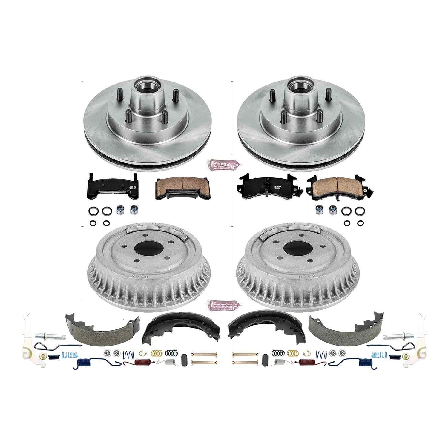 Power Stop 92-95 Chevrolet LLV Front & Rear Autospecialty Brake Kit