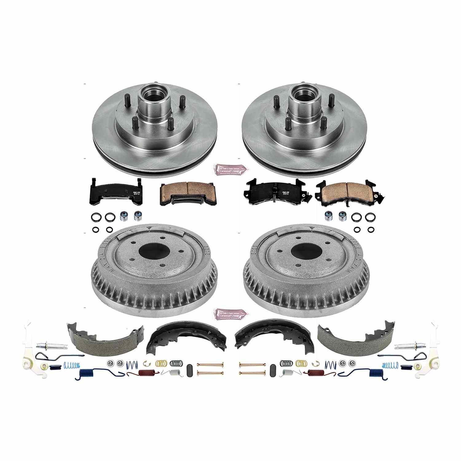 Power Stop 1991 Chevrolet S10 Blazer Front & Rear Autospecialty Brake Kit