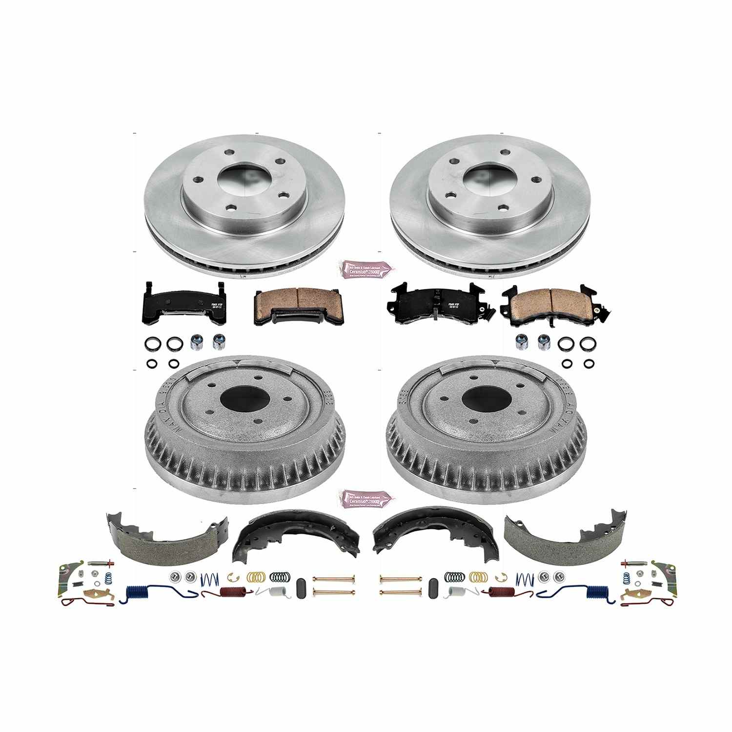 Power Stop 1984 GMC Jimmy Front & Rear Autospecialty Brake Kit