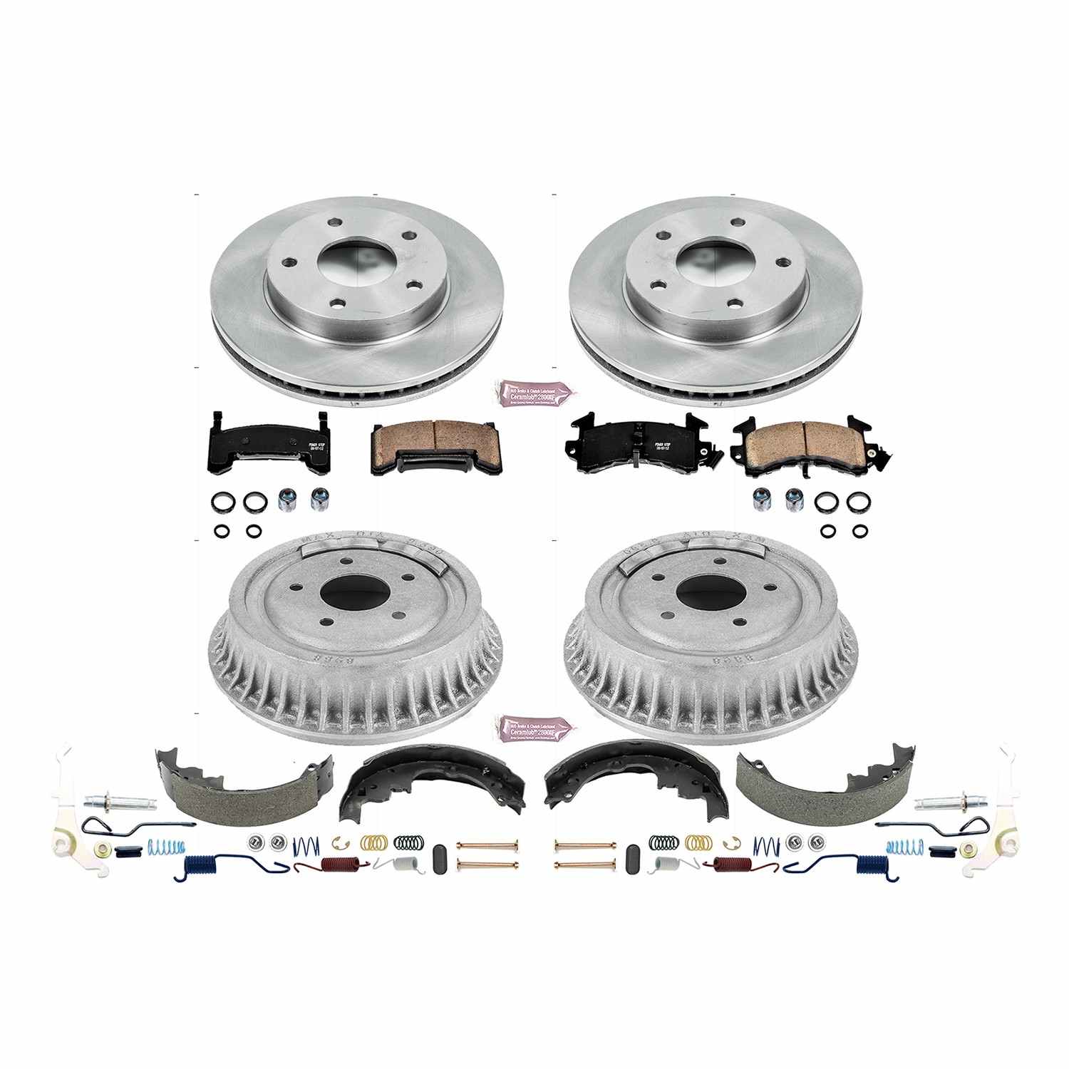 Power Stop 1991 GMC Syclone 4WD Front & Rear Autospecialty Brake Kit