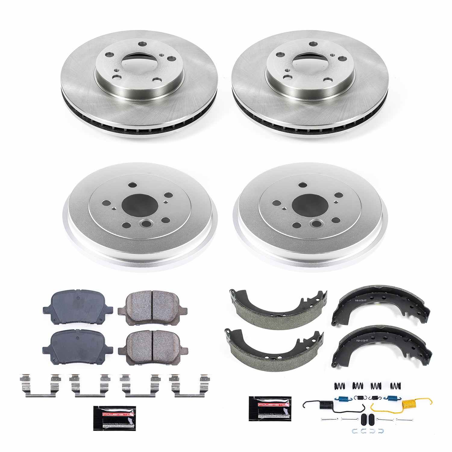 Power Stop 02-03 Toyota Solara Front & Rear Autospecialty Brake Kit