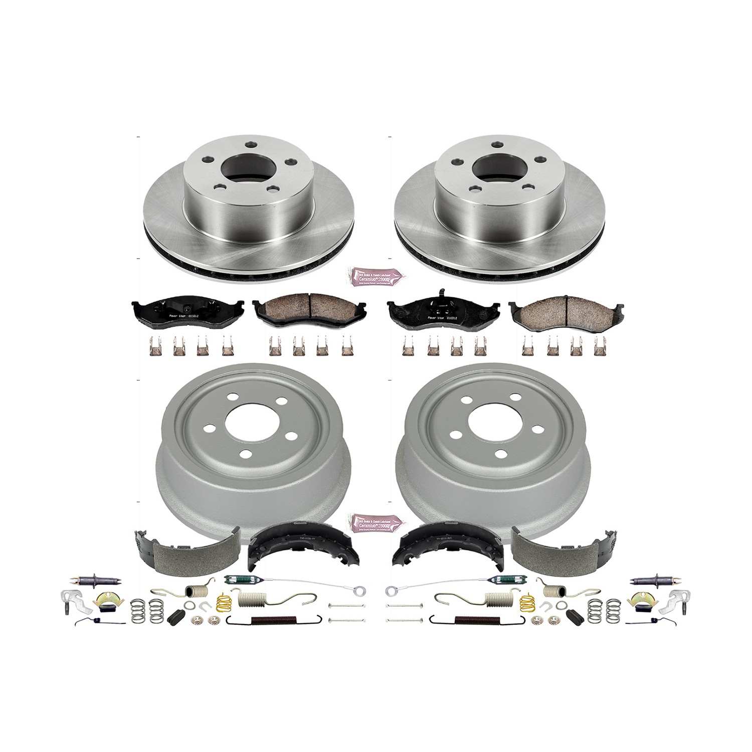 Power Stop 92-99 Jeep Cherokee Front & Rear Autospecialty Brake Kit