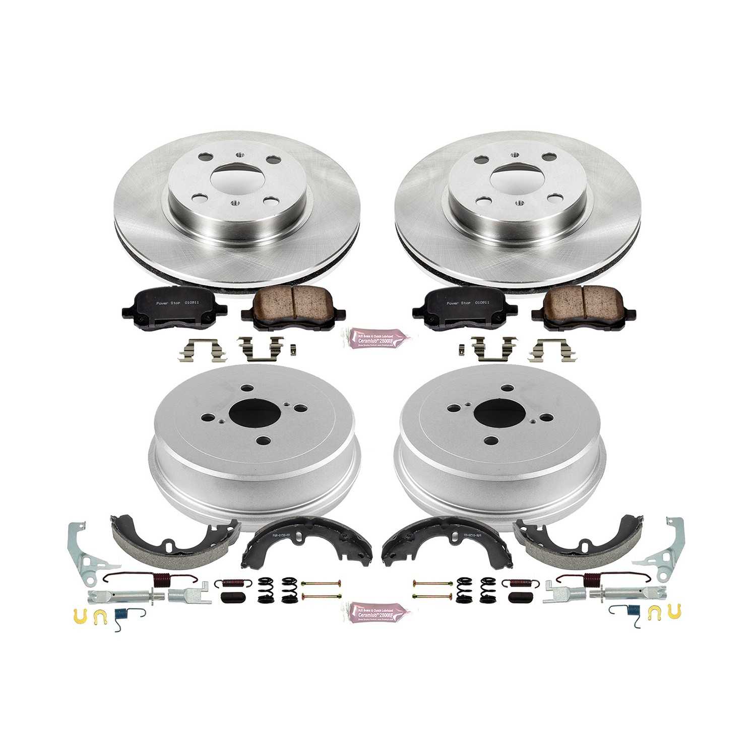 Power Stop 98-02 Chevrolet Prizm Front & Rear Autospecialty Brake Kit