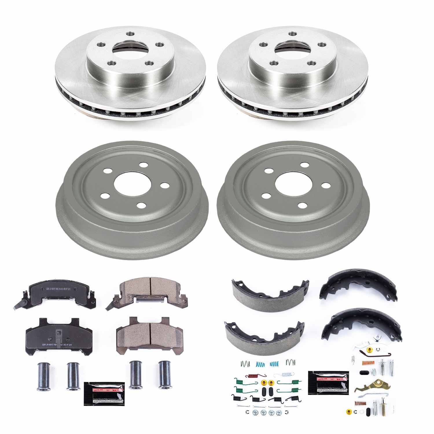 Power Stop 90-91 Chevrolet Cavalier Front & Rear Autospecialty Brake Kit