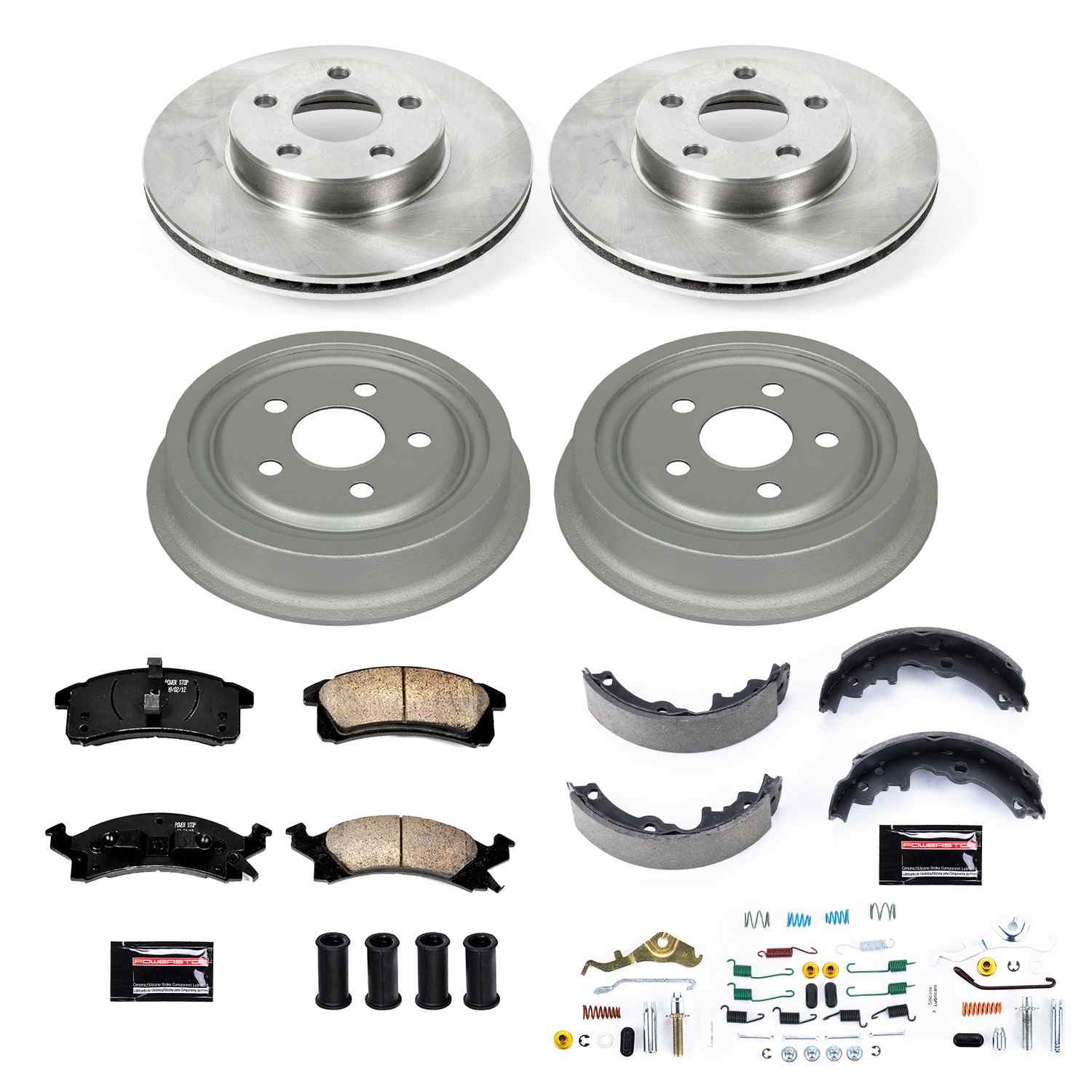 Power Stop 92-95 Chevrolet Cavalier Front & Rear Autospecialty Brake Kit