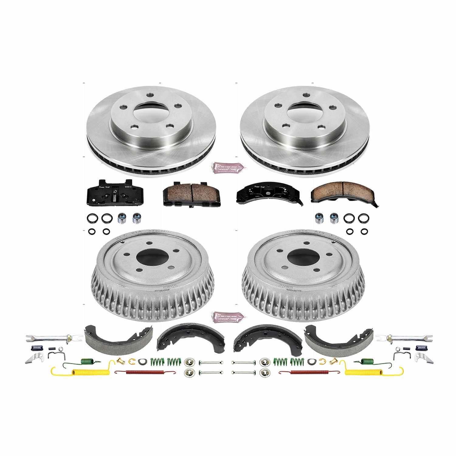 Power Stop 86-90 Buick LeSabre Front & Rear Autospecialty Brake Kit