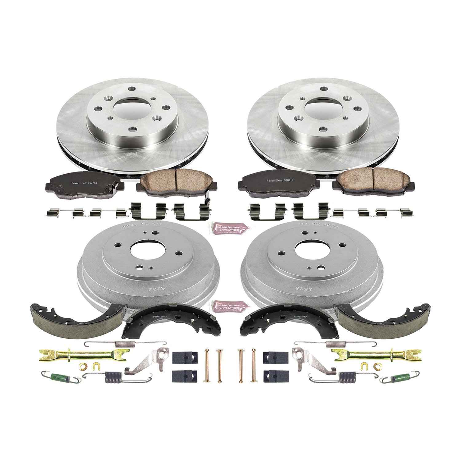 Power Stop 98-02 Honda Accord Coupe Front & Rear Autospecialty Brake Kit