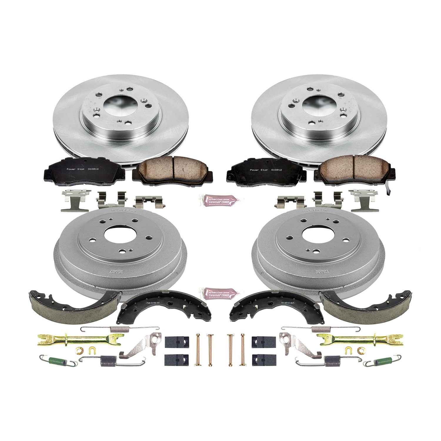 Power Stop 97-01 Honda CR-V Front & Rear Autospecialty Brake Kit