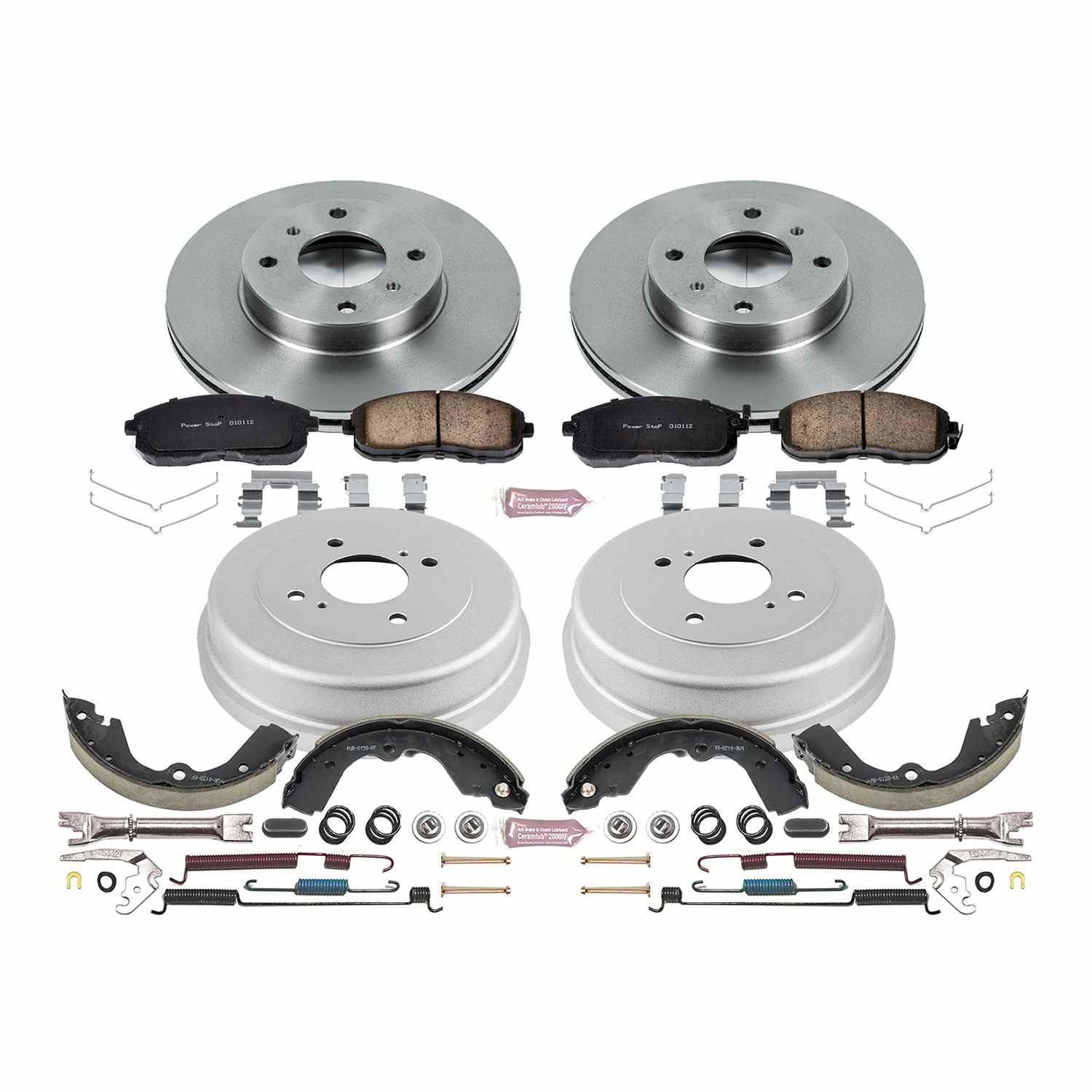 Power Stop 93-98 Nissan Altima Front & Rear Autospecialty Brake Kit
