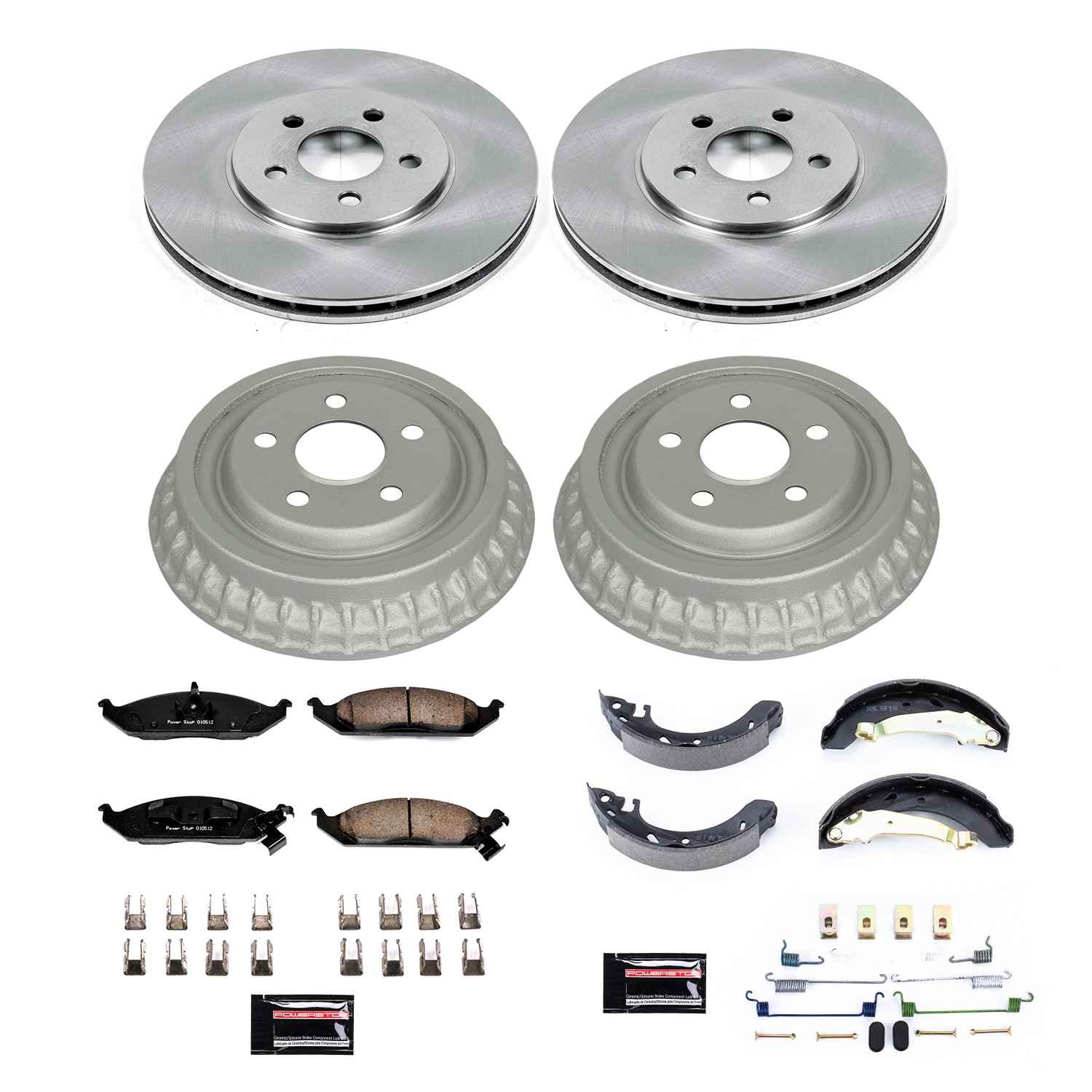 Power Stop 95-96 Chrysler Cirrus Front & Rear Autospecialty Brake Kit