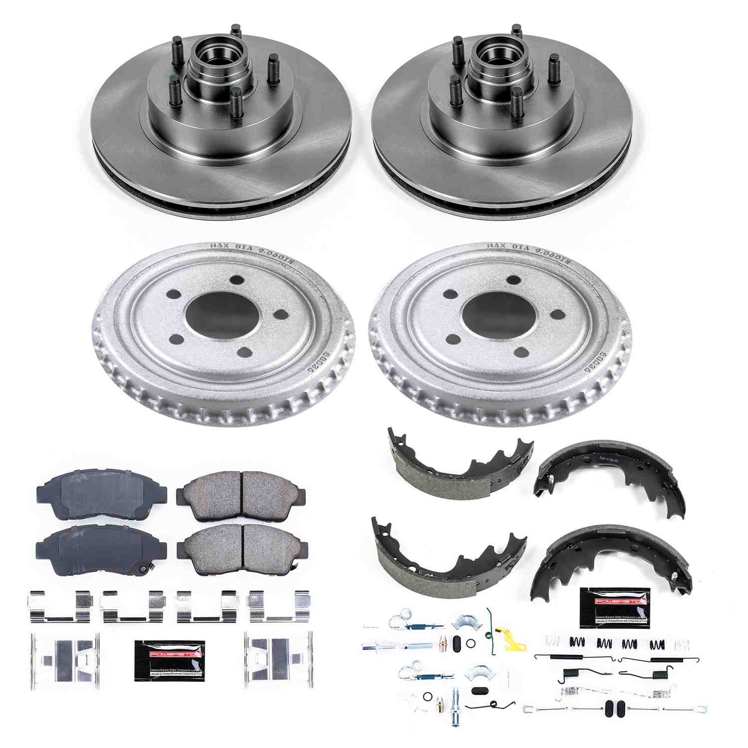 Power Stop 98-02 Ford Ranger EV Front & Rear Autospecialty Brake Kit