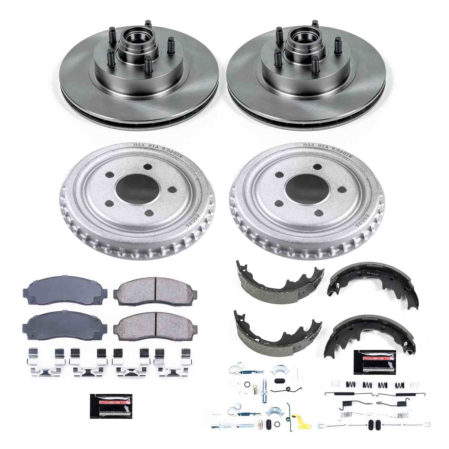 Power Stop 03-09 Ford Ranger RWD Front & Rear Autospecialty Brake Kit