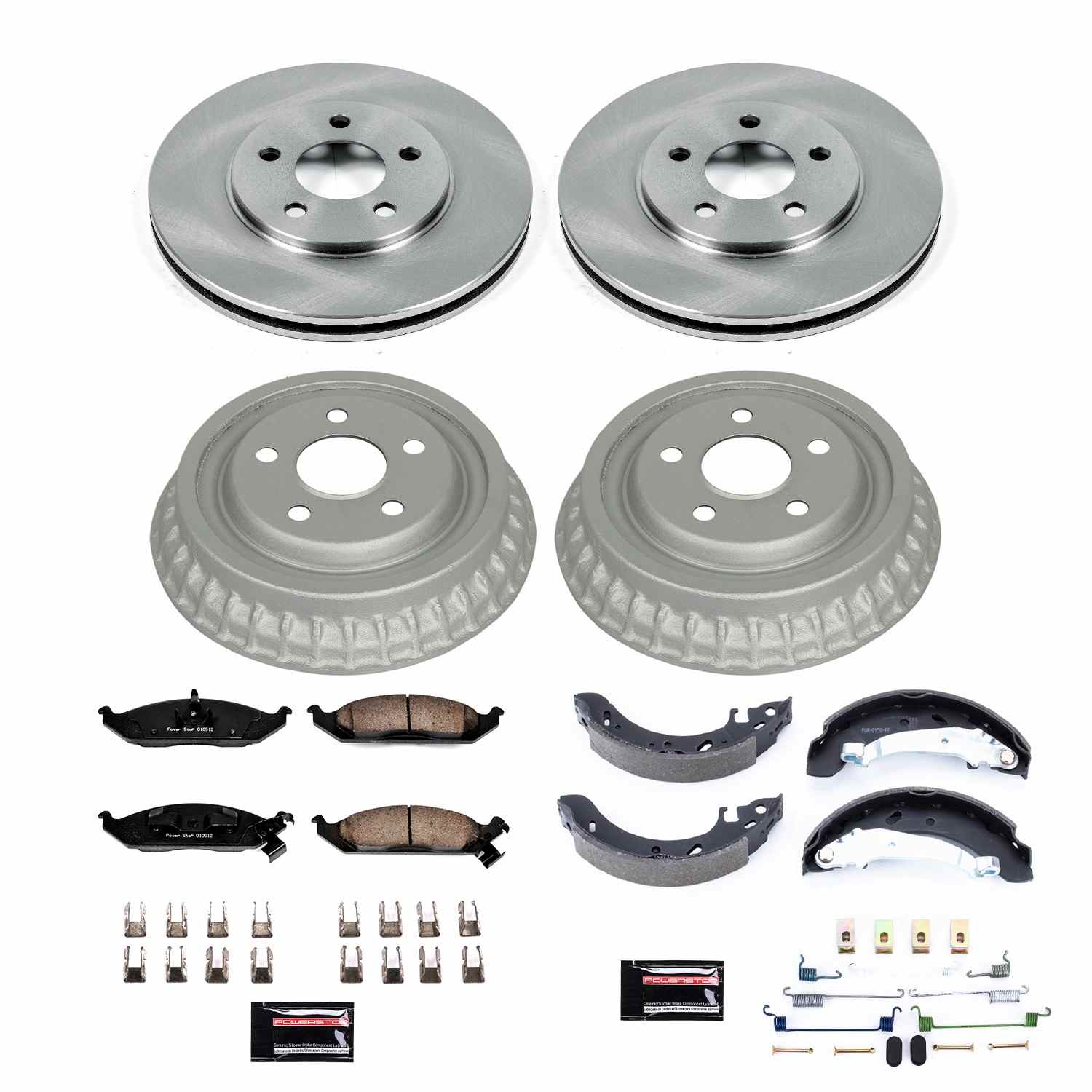 Power Stop 97-00 Chrysler Cirrus Front & Rear Autospecialty Brake Kit