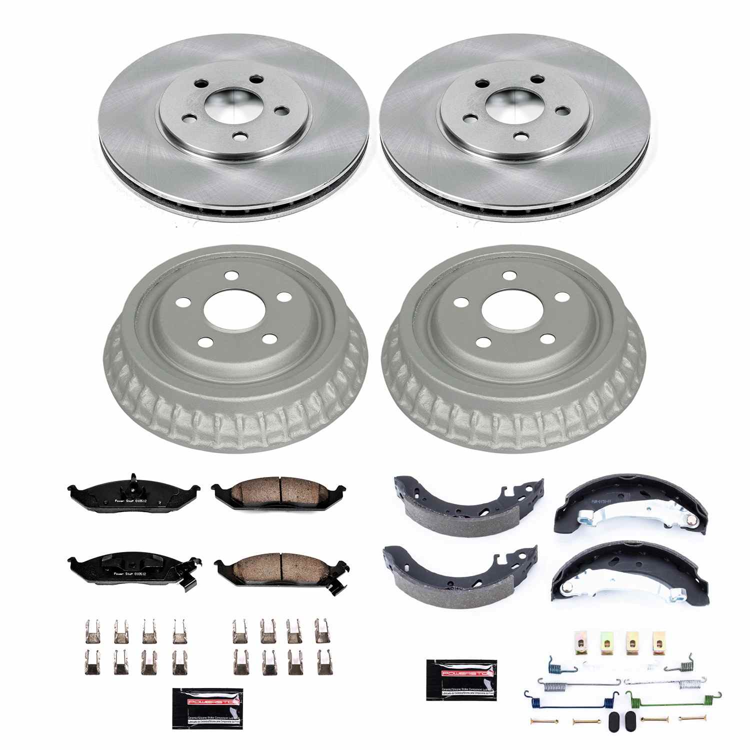 Power Stop 97-00 Chrysler Cirrus Front & Rear Autospecialty Brake Kit