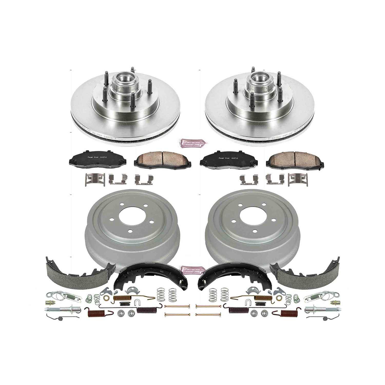 Power Stop 97-99 Ford F-150 2WD Front & Rear Autospecialty Brake Kit