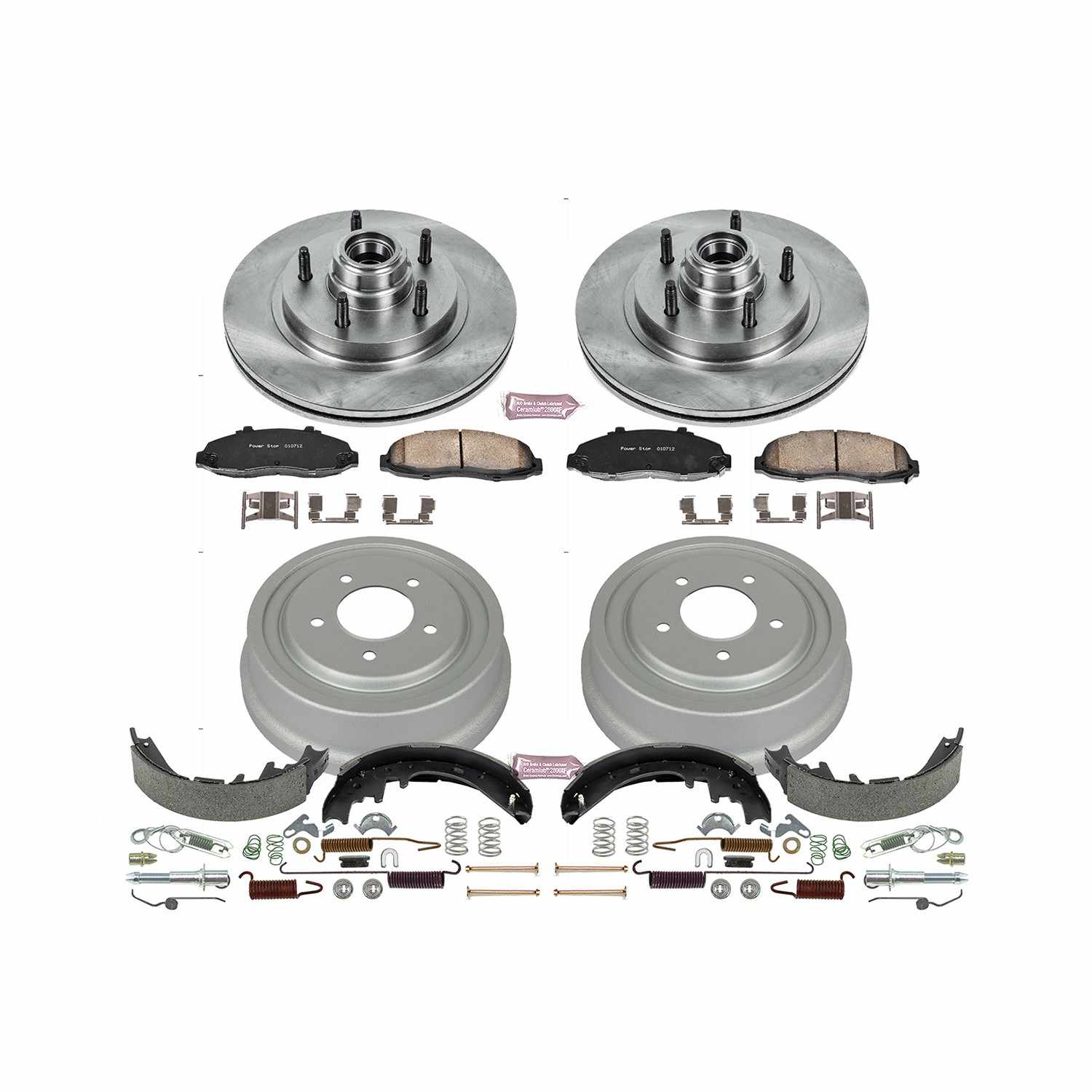 Power Stop 97-00 Ford F-150 2WD Front & Rear Autospecialty Brake Kit