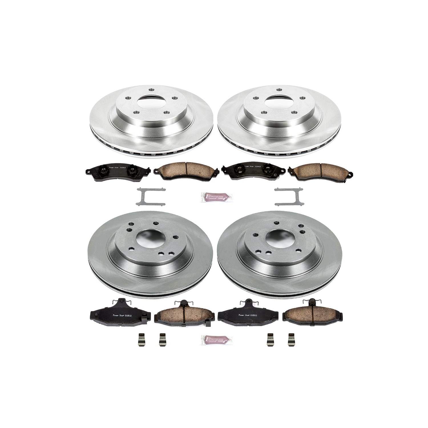 Power Stop 88-95 Chevrolet Corvette Front & Rear Autospecialty Brake Kit